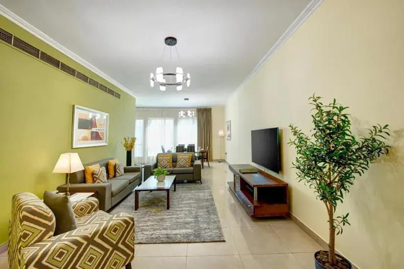 Living room, Seating Area in Radiance Premium Suites