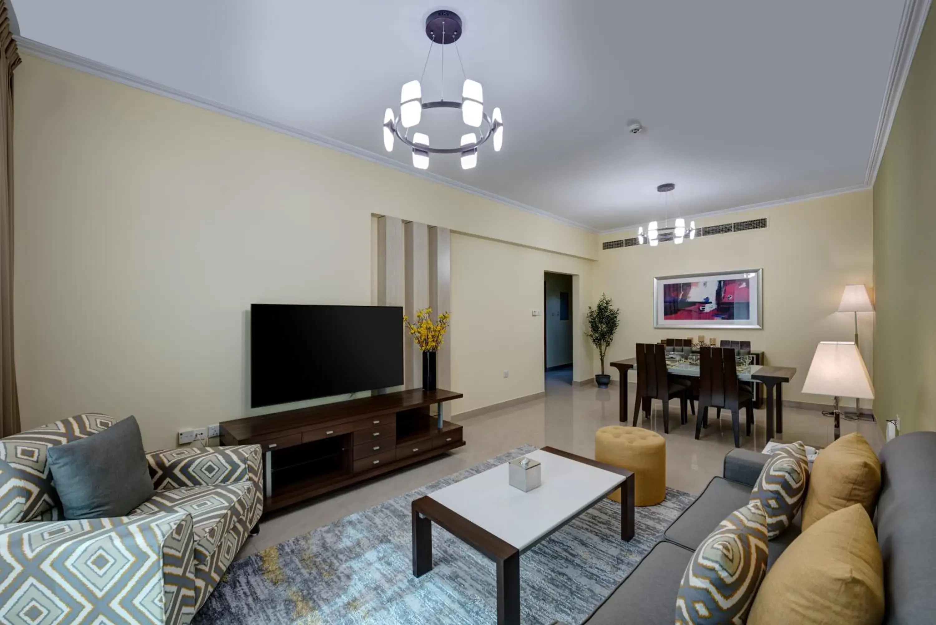 Living room, Seating Area in Radiance Premium Suites