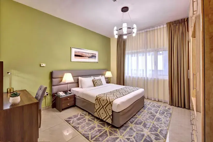 Bed in Radiance Premium Suites