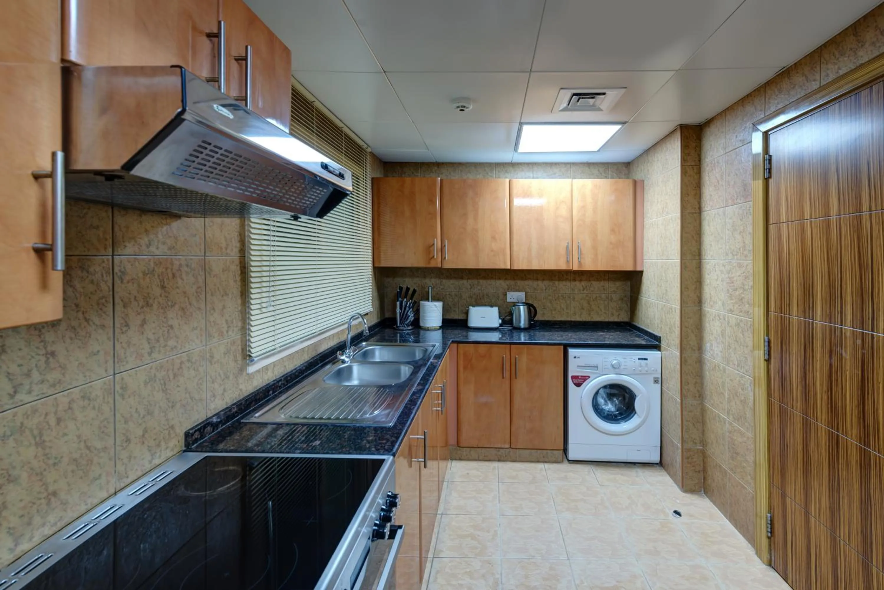 kitchen in Radiance Premium Suites