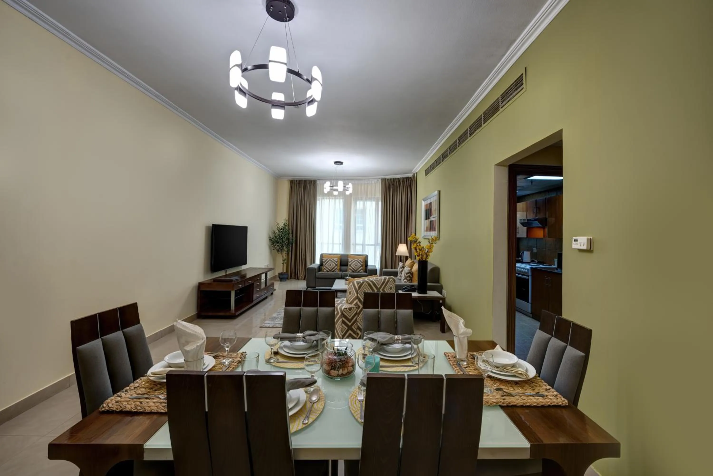 Dining area in Radiance Premium Suites