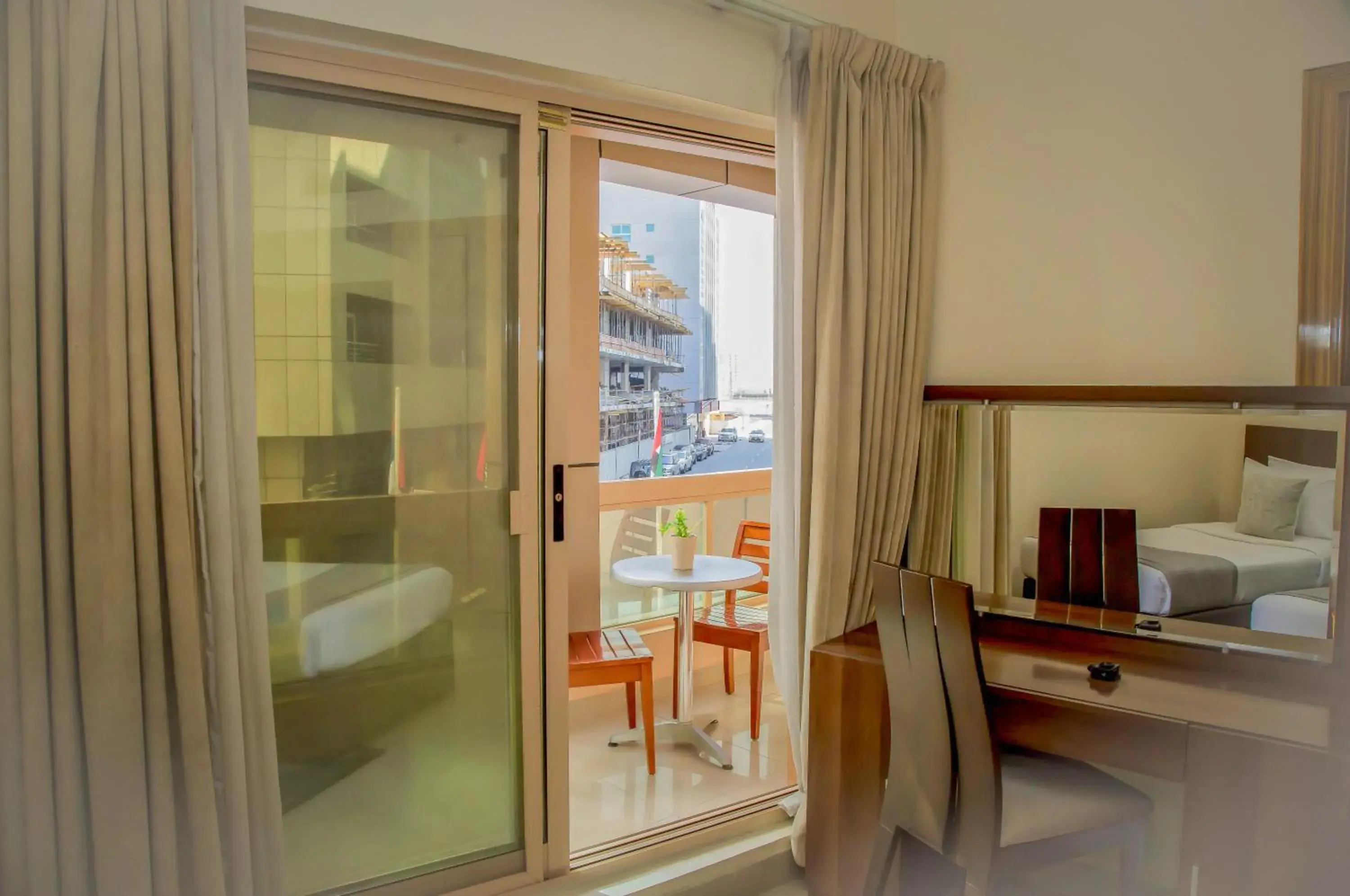 Street view, Bed in Radiance Premium Suites