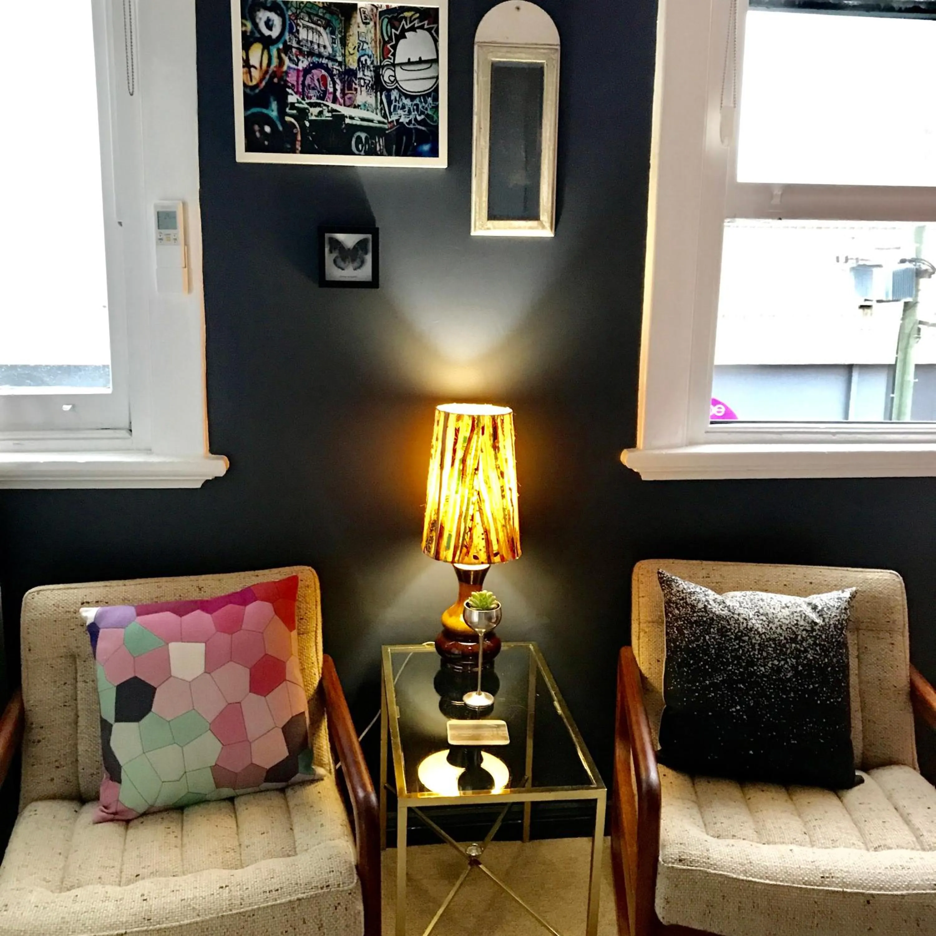 Decorative detail in Vine Valley Inn