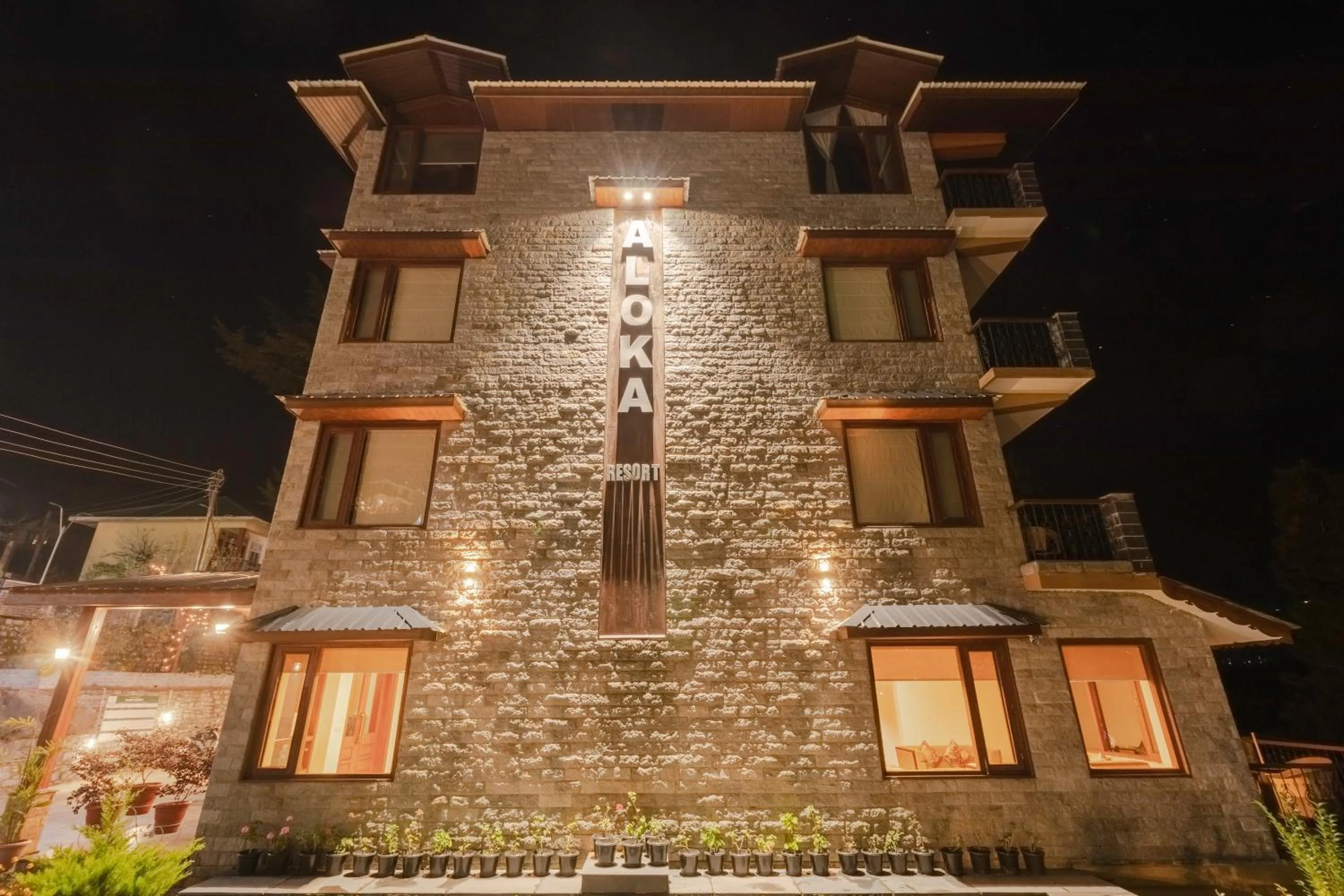 Property building in Aloka Resort