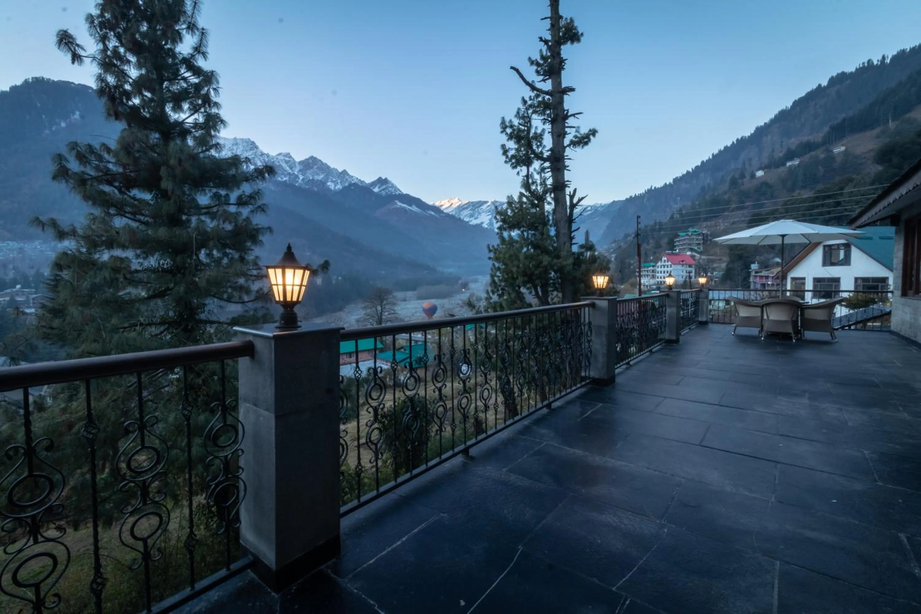 Natural landscape in Aloka Resort