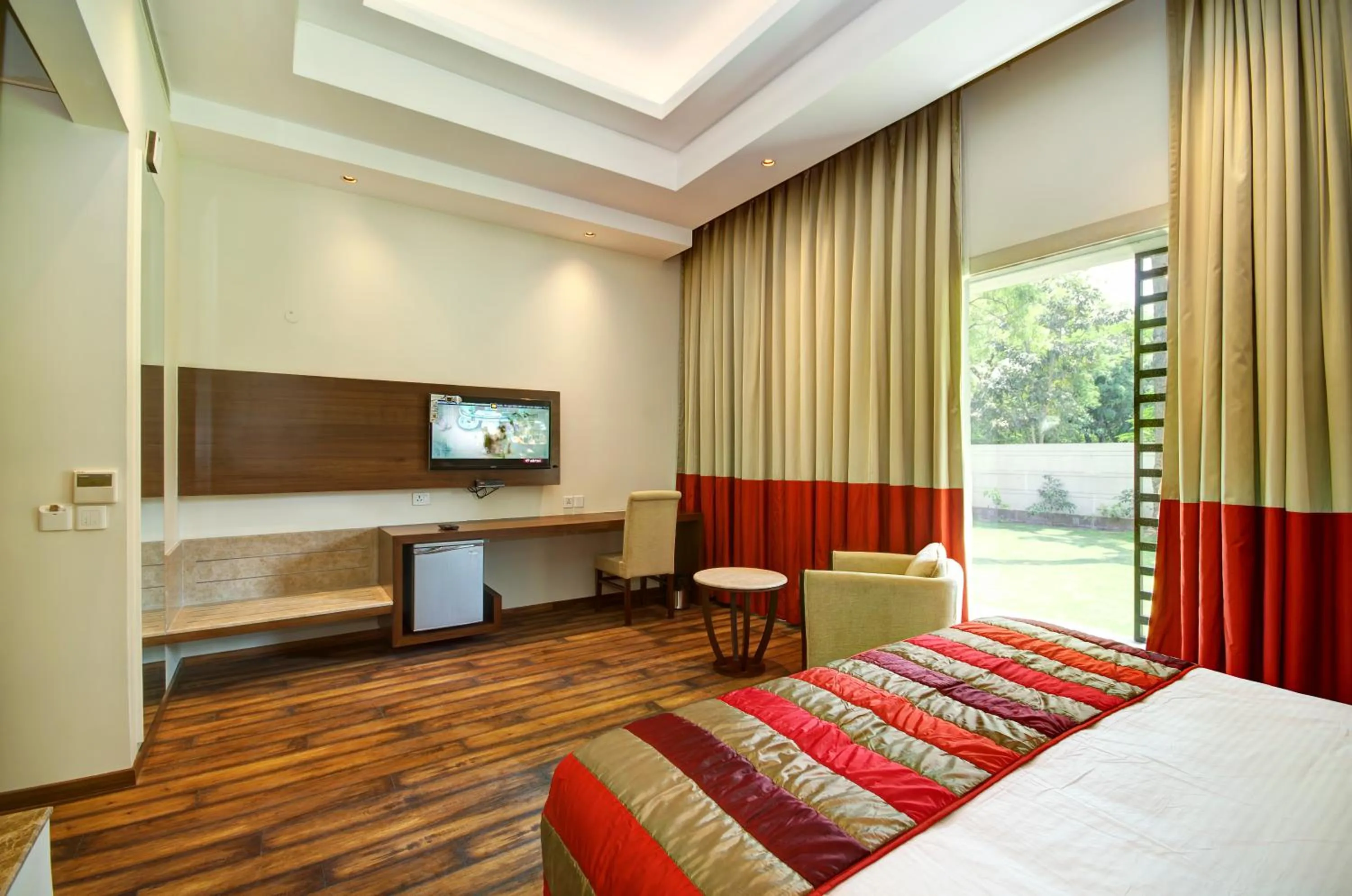 Photo of the whole room, Bed in Hotel La Sagrita,Sunder Nagar