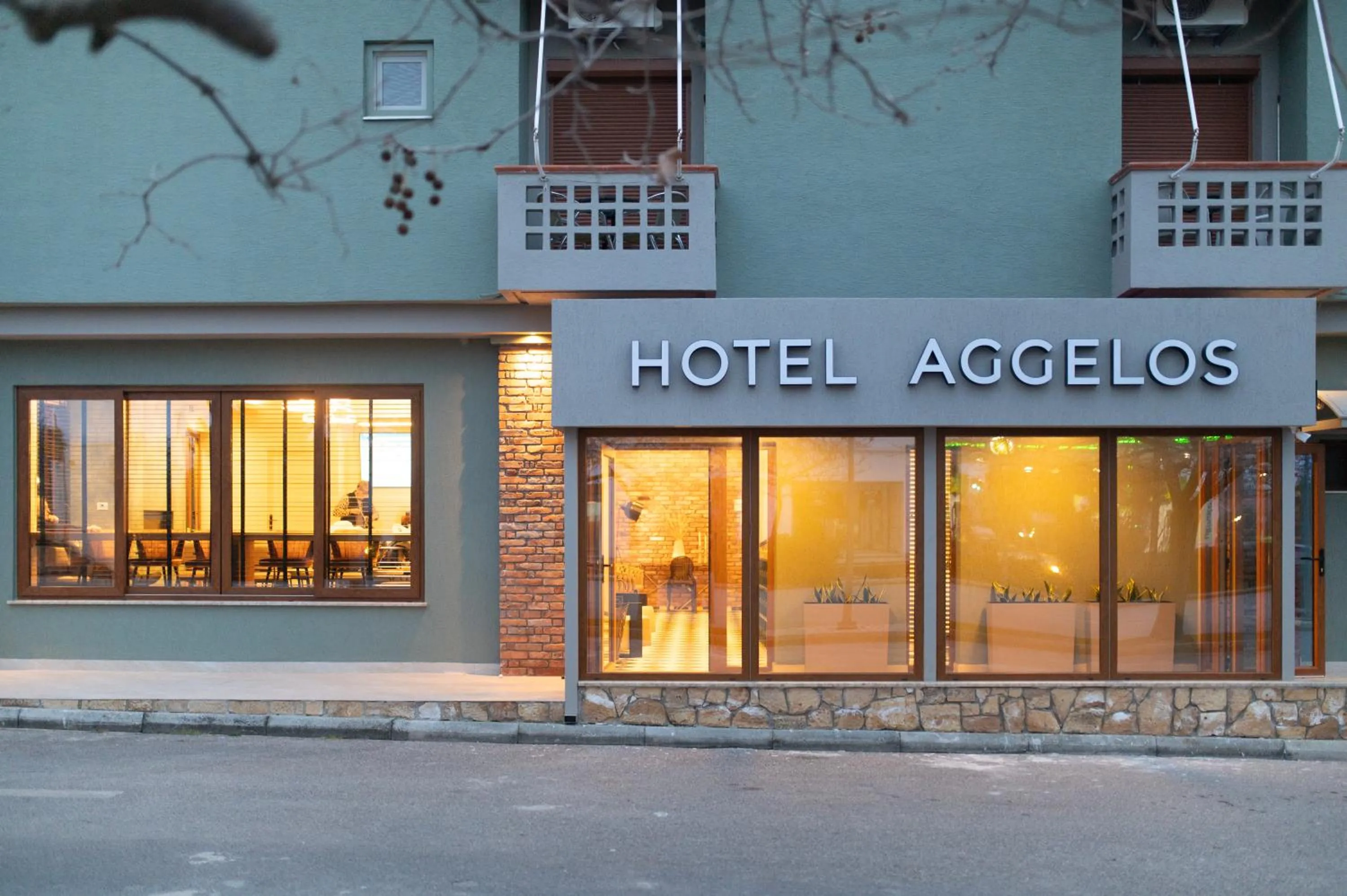 Property building in Aggelos Hotel