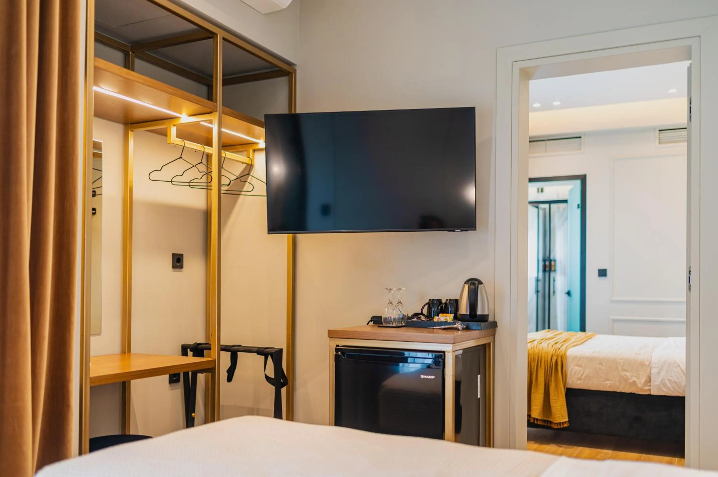 Bedroom, Bed in Aggelos Hotel