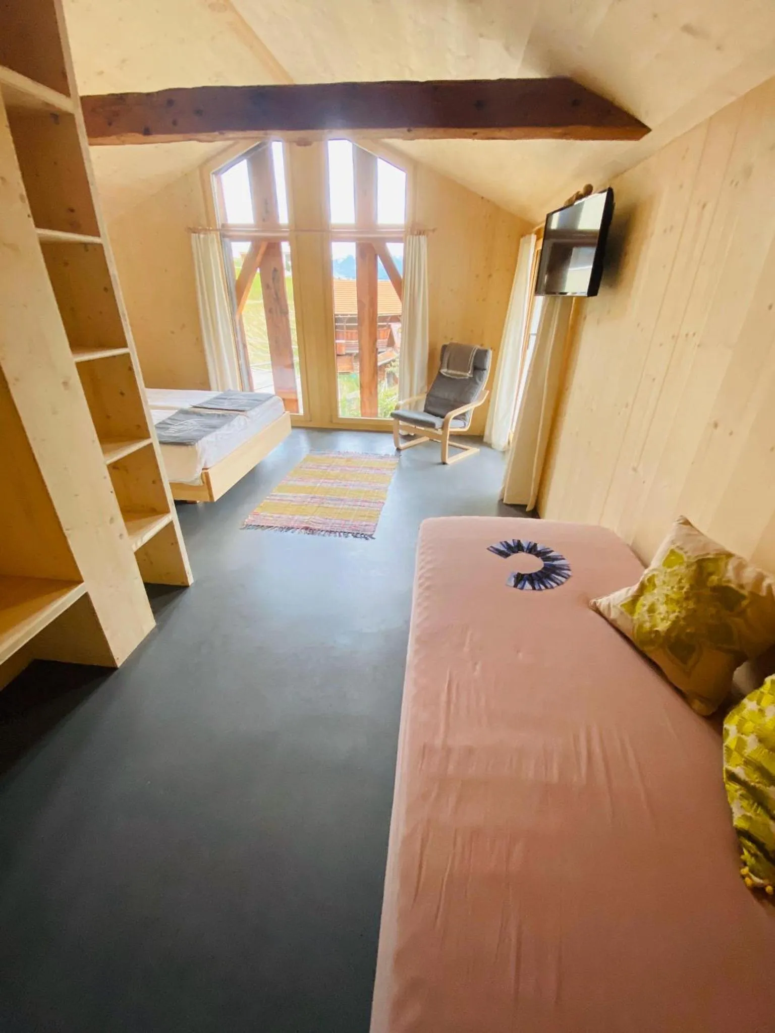 Bed in ViVa B&B Urmein