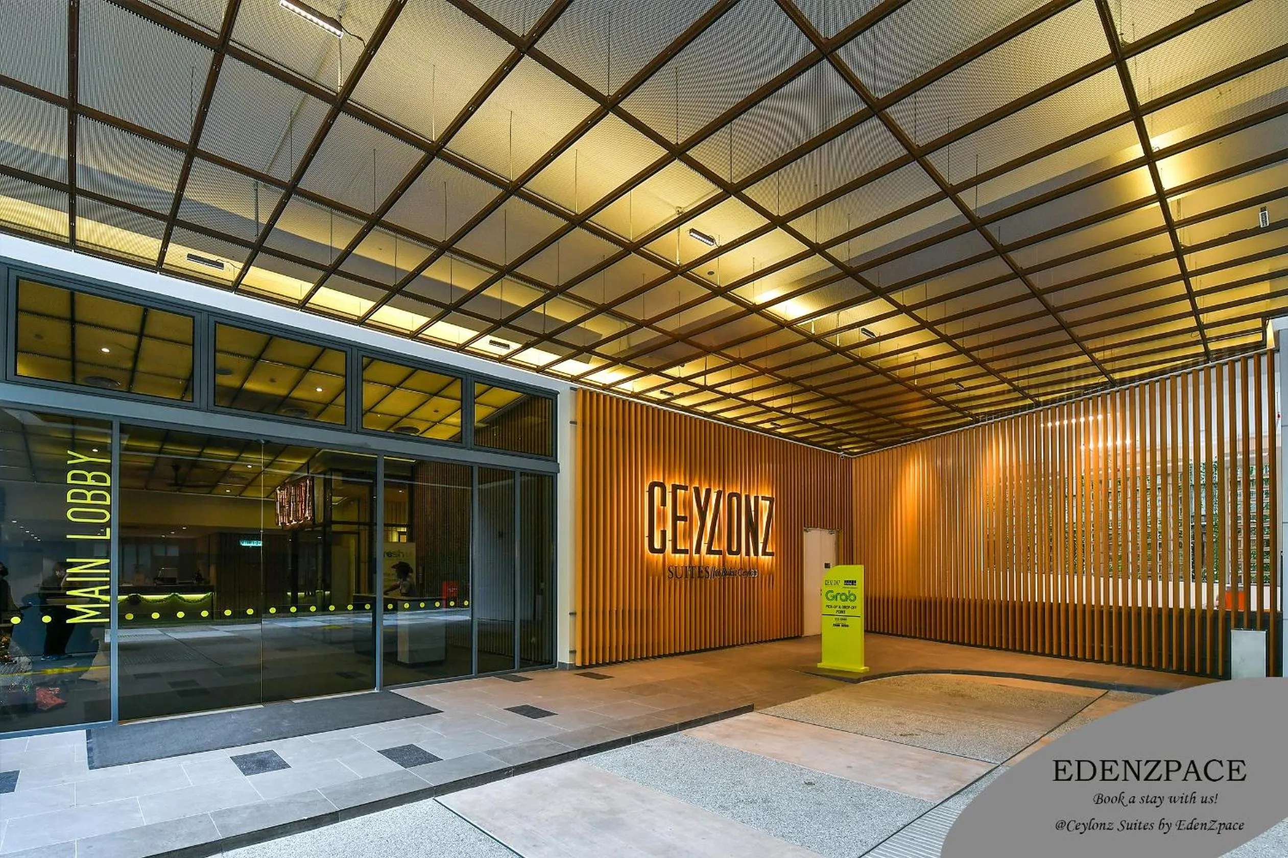 Facade/entrance in Ceylonz Suites by EdenZpace