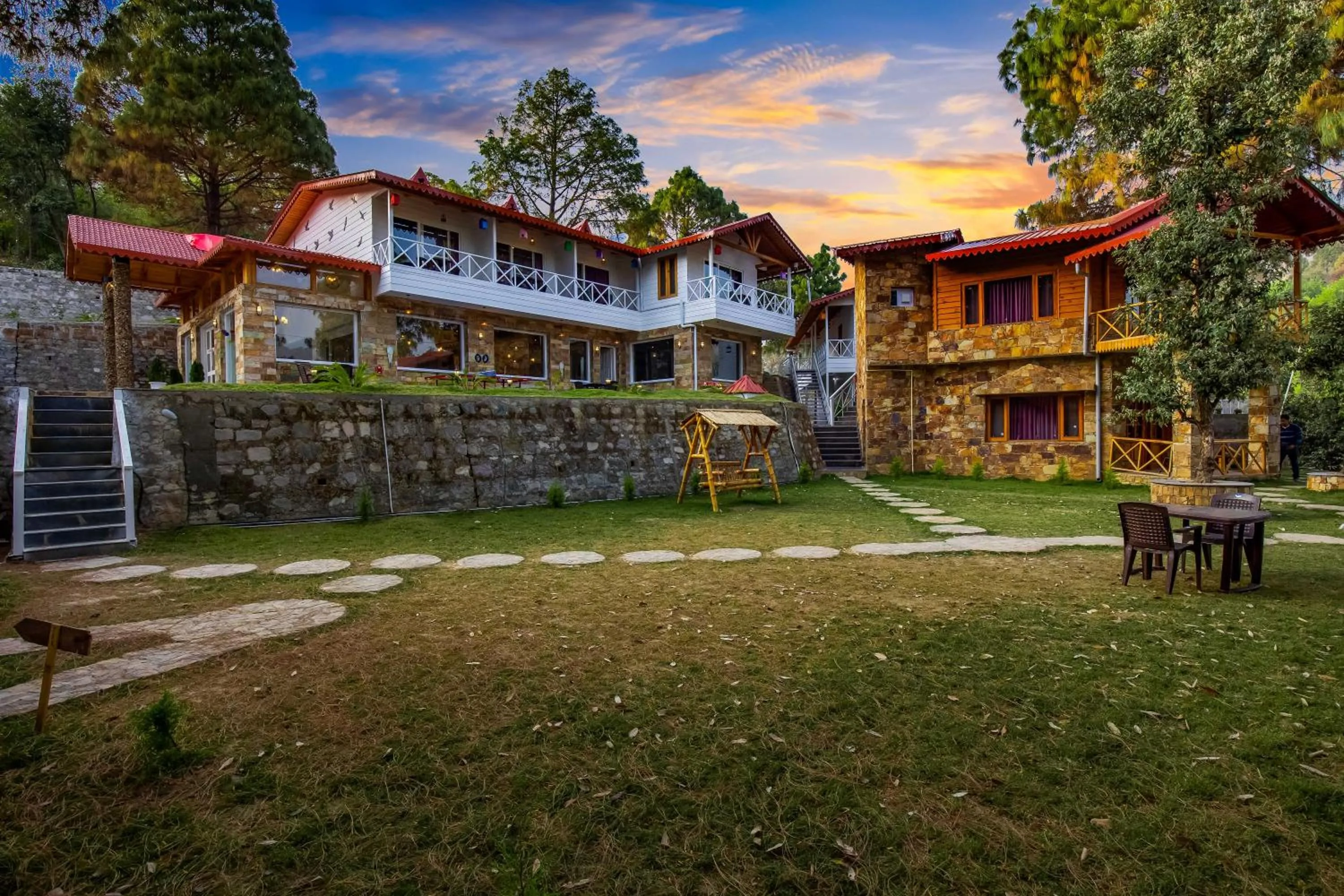 Property building in The Nature's Green Resort, Bhimtal, Nainital