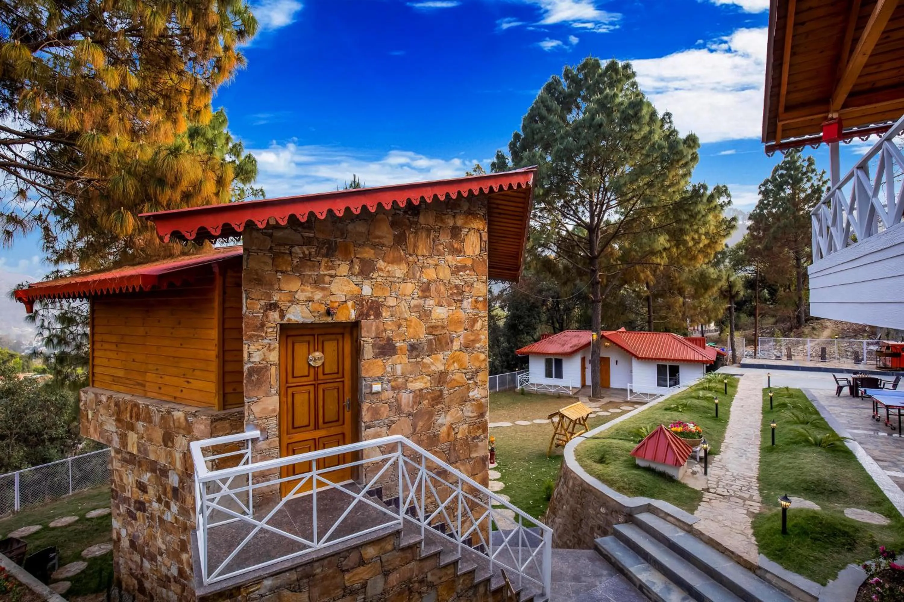 Property building in The Nature's Green Resort, Bhimtal, Nainital