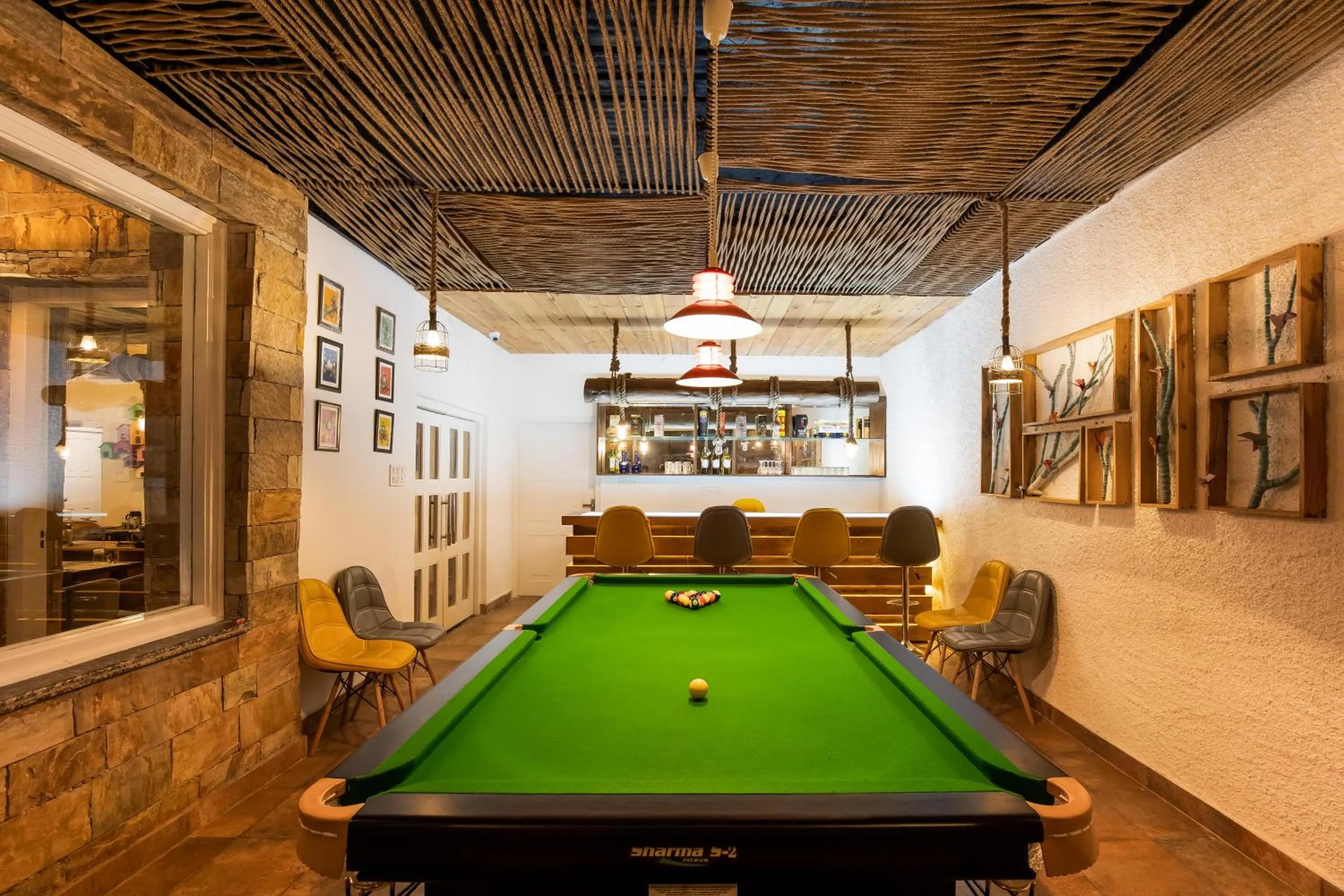 Billiard in The Nature's Green Resort, Bhimtal, Nainital