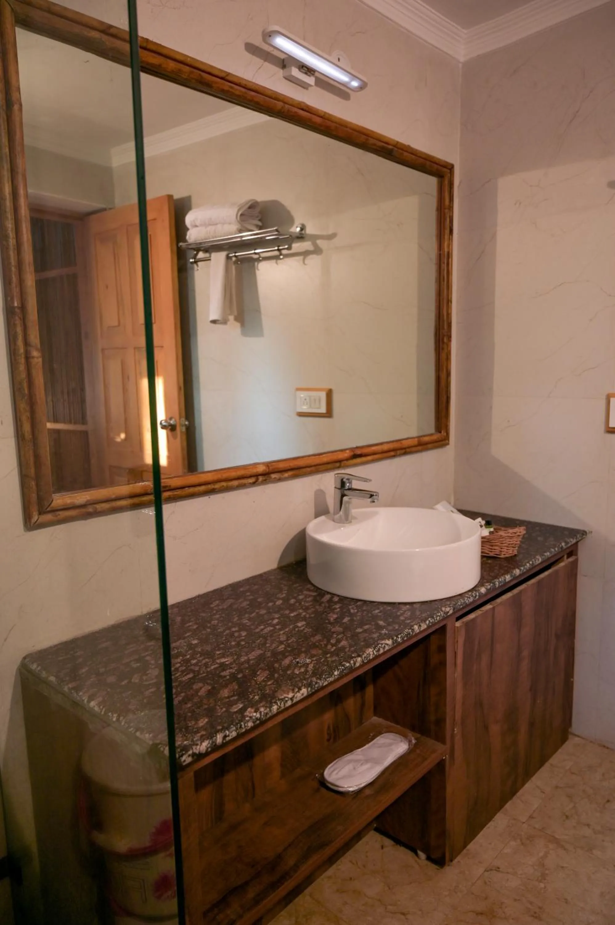 Bathroom in The Nature's Green Resort, Bhimtal, Nainital