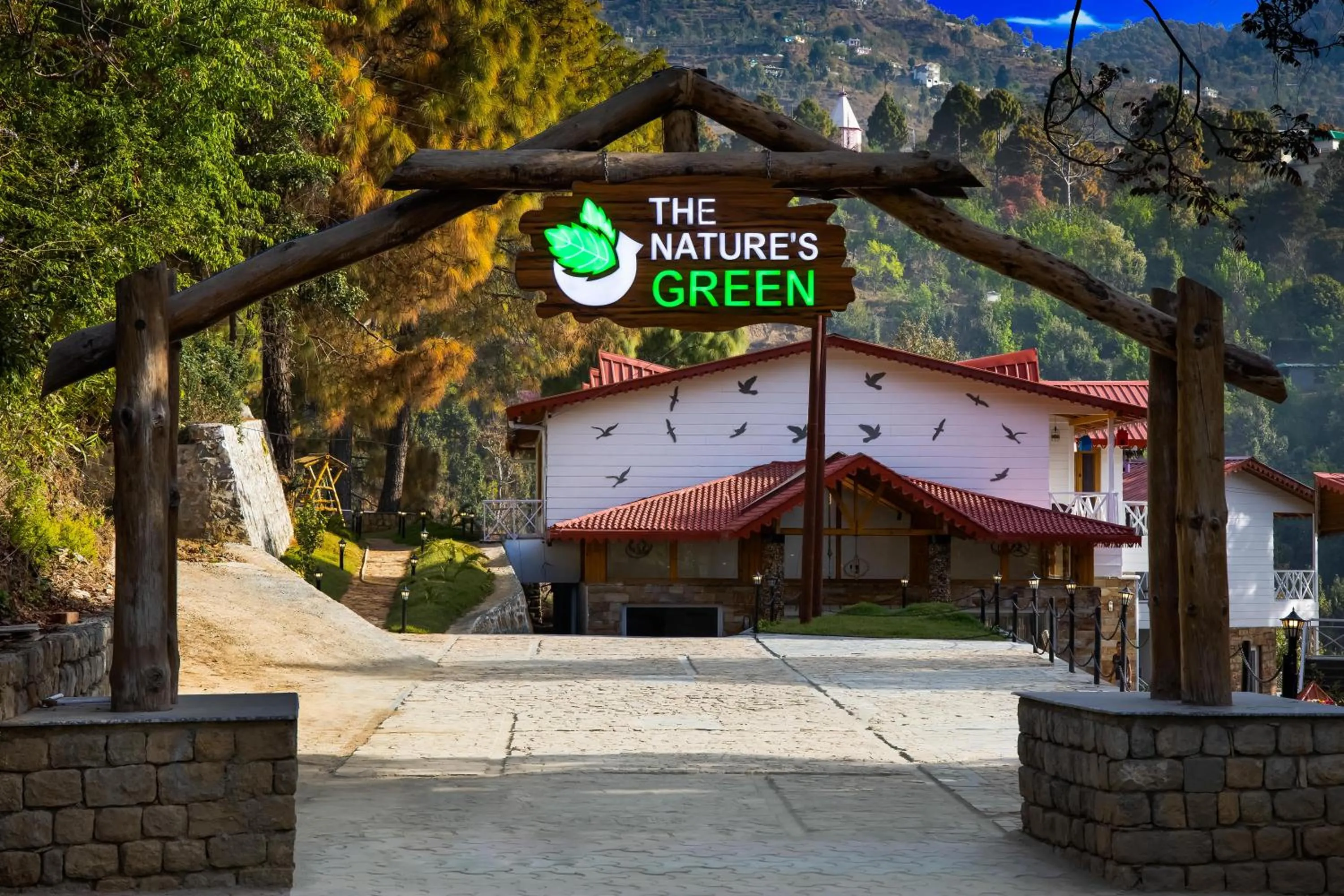 Property building in The Nature's Green Resort, Bhimtal, Nainital