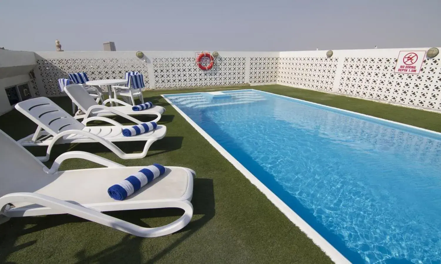 Swimming pool in Landmark Hotel Swimming pool in Landmark Hotel