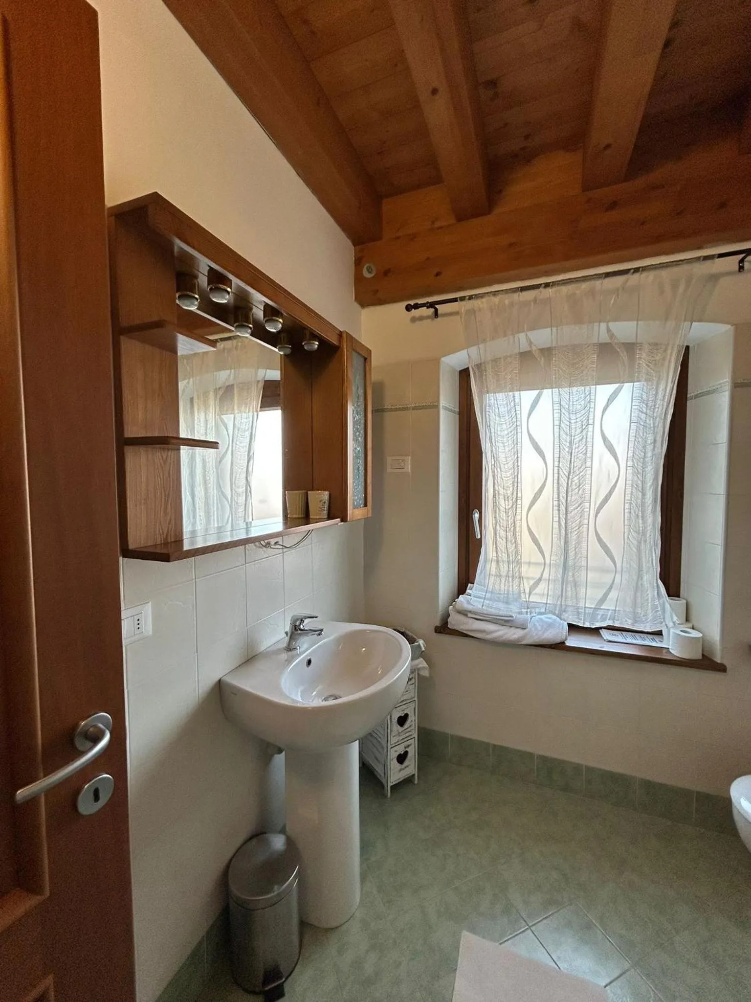 Bathroom, Bed in Agriturismo Antica Corte Contadina