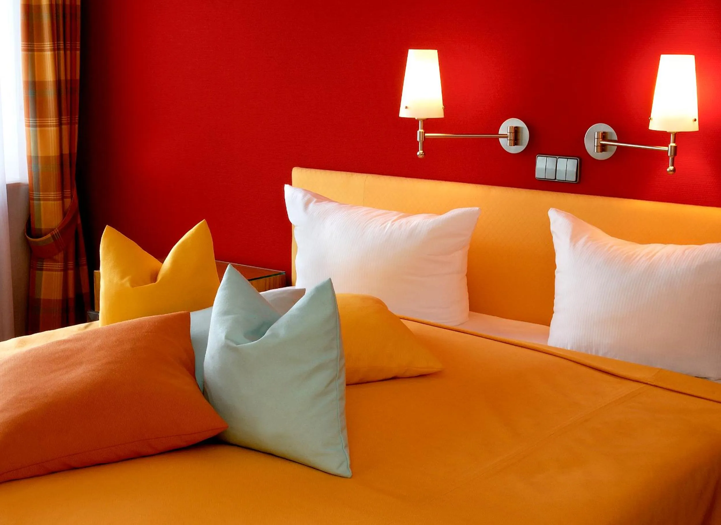 Bed in Restaurant-Hotel Maien