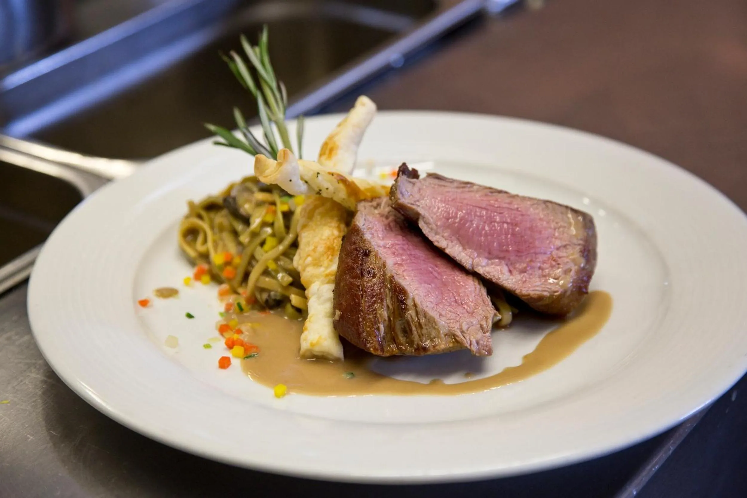 Lunch in Restaurant-Hotel Maien