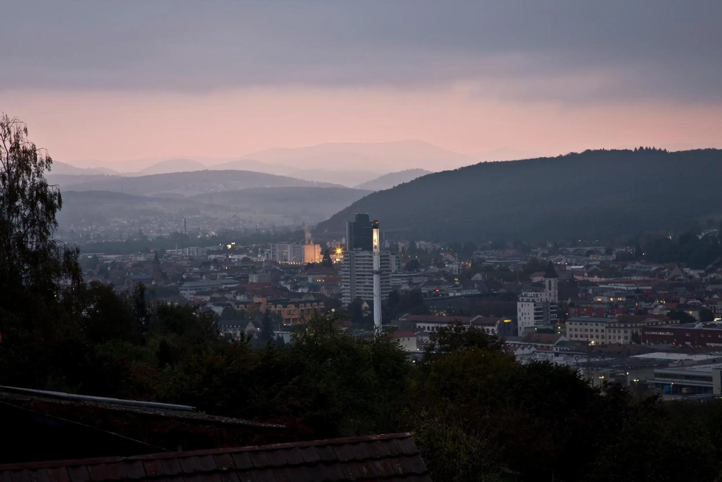 City view in Restaurant-Hotel Maien