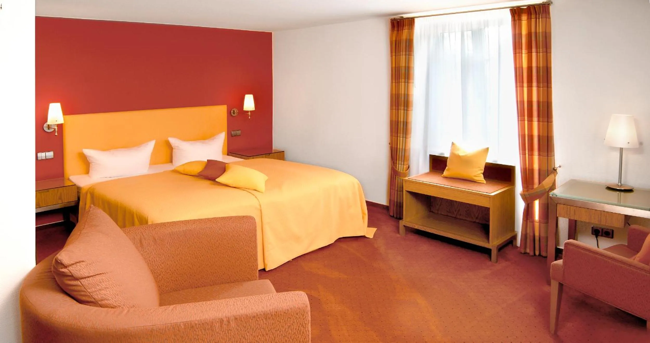 Bed in Restaurant-Hotel Maien