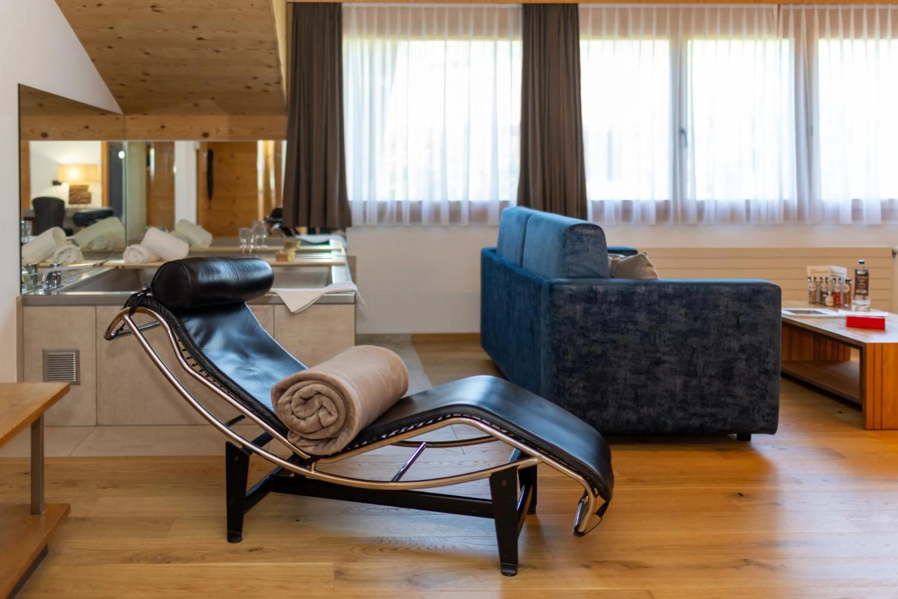 Bedroom in Hôtel Cailler & Bains de la Gruyère
