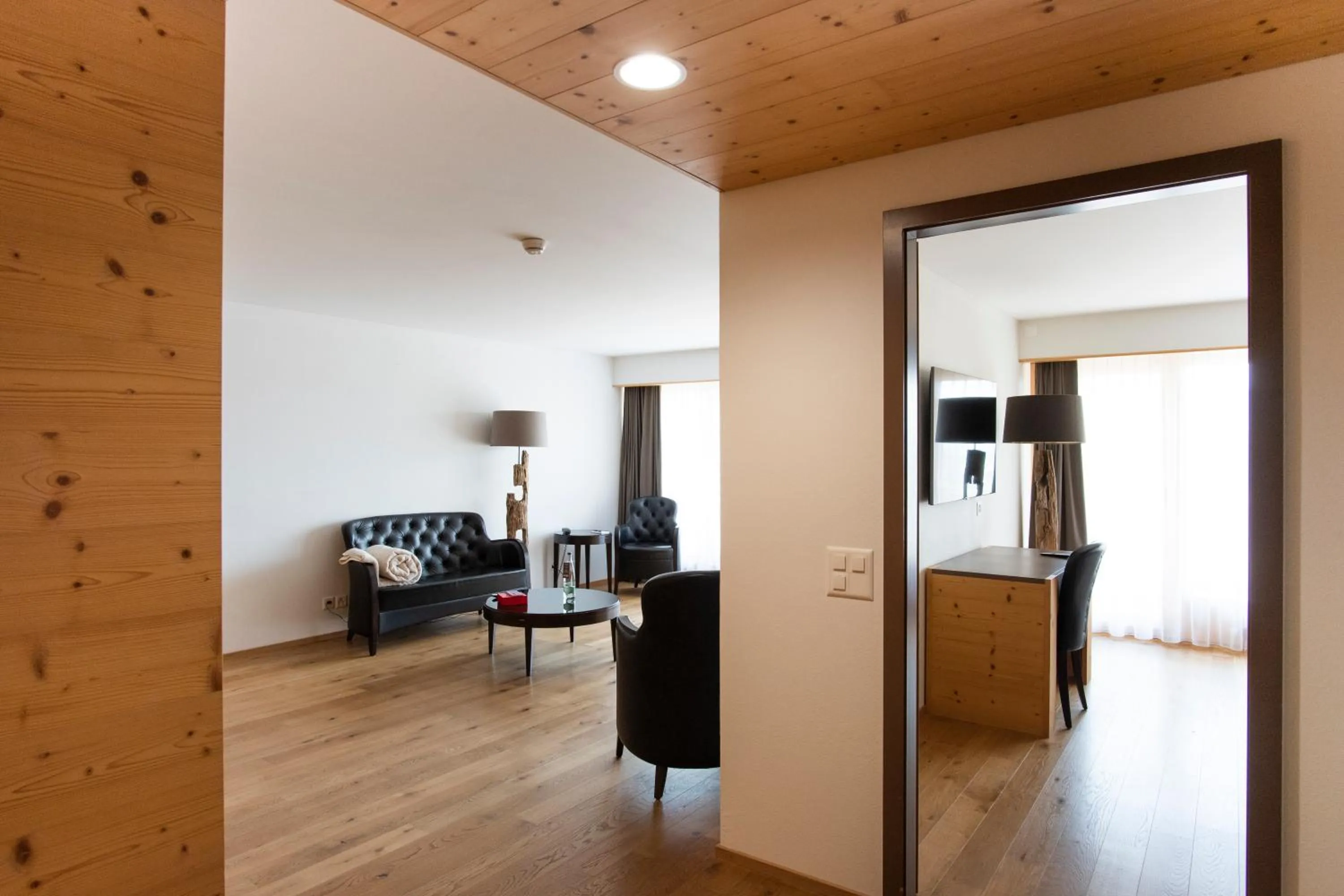 Living room in Hôtel Cailler & Bains de la Gruyère