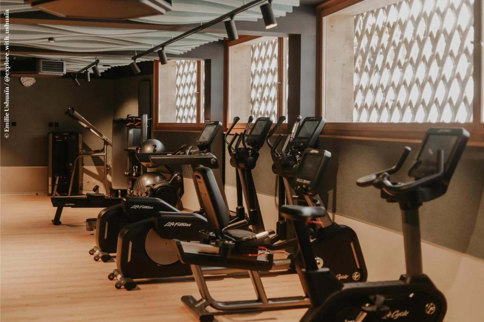 Fitness centre/facilities in Hôtel Cailler & Bains de la Gruyère