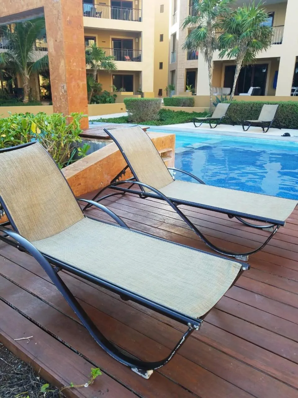 Swimming pool in Ocean Front El Faro Reef 304