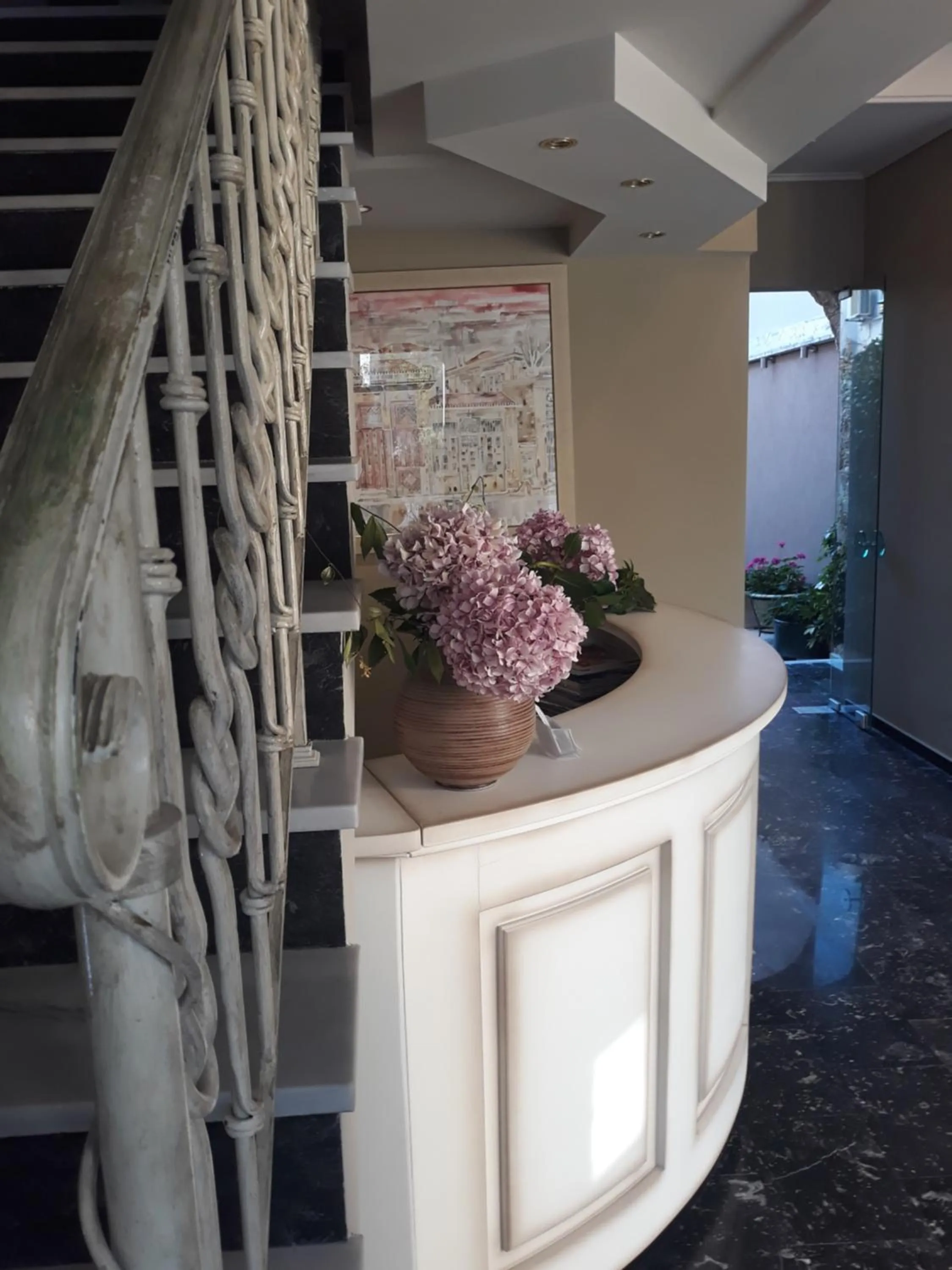 Facade/entrance in Hotel Galini