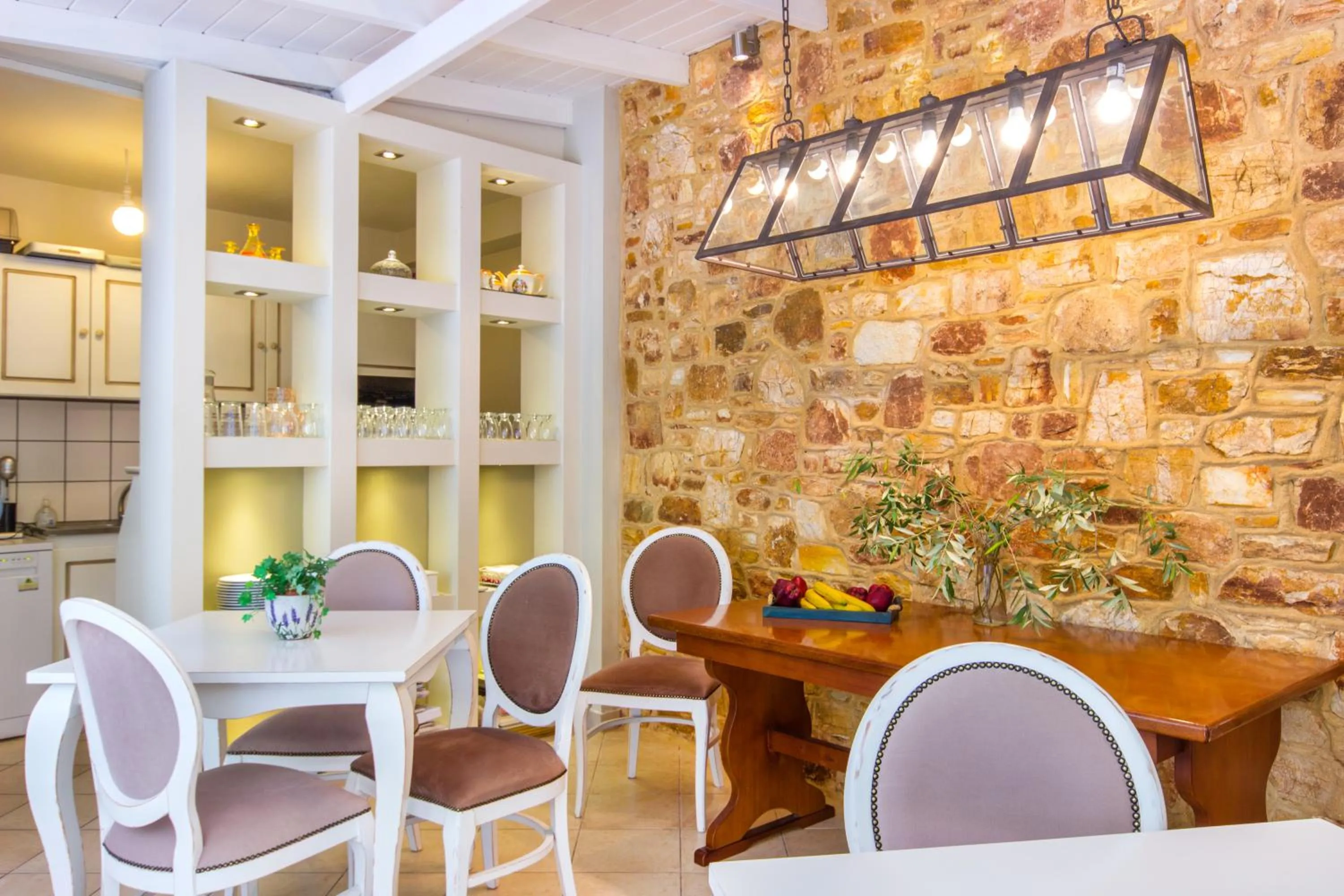 Patio in Hotel Galini