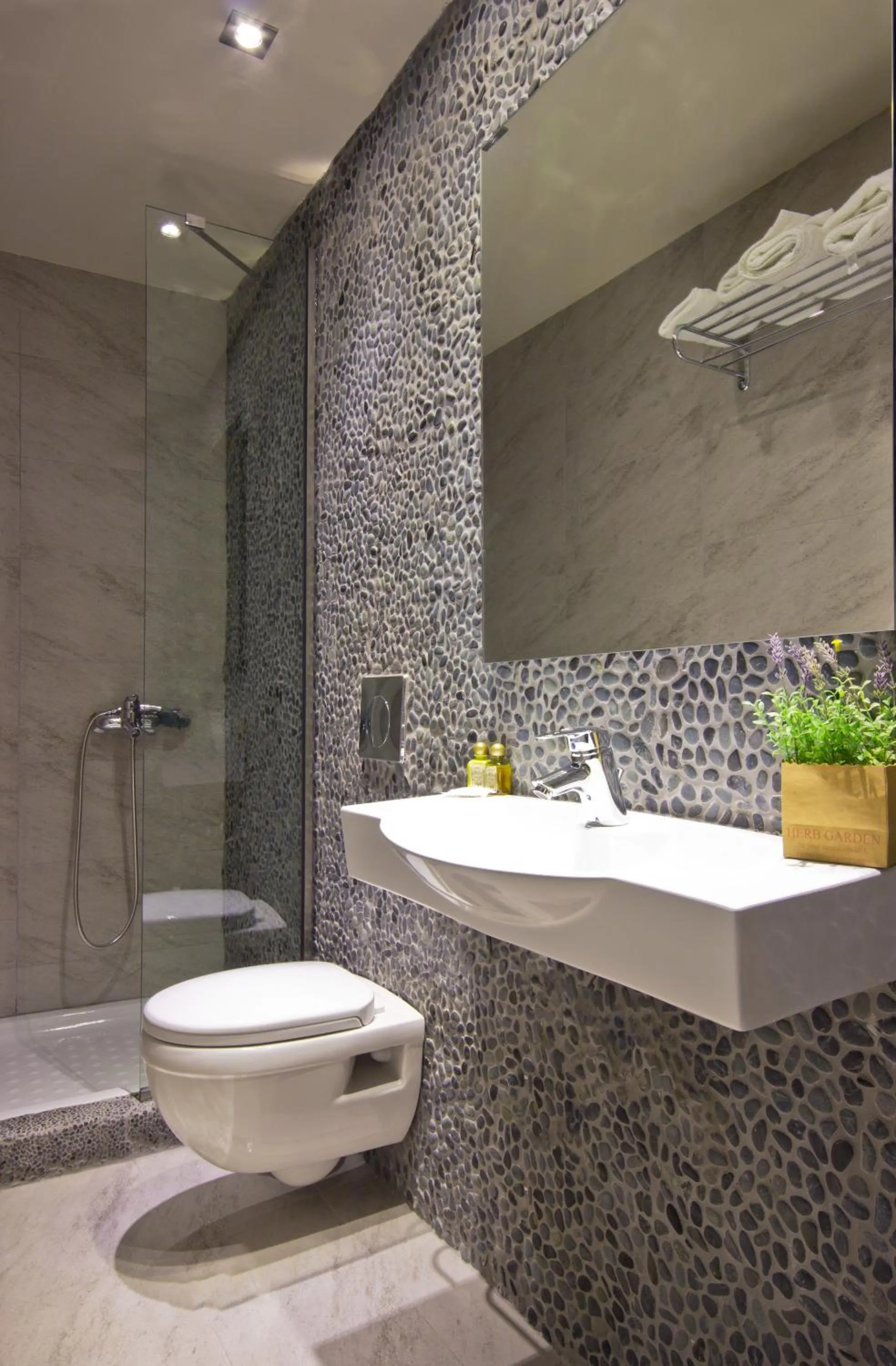 Shower in Hotel Galini