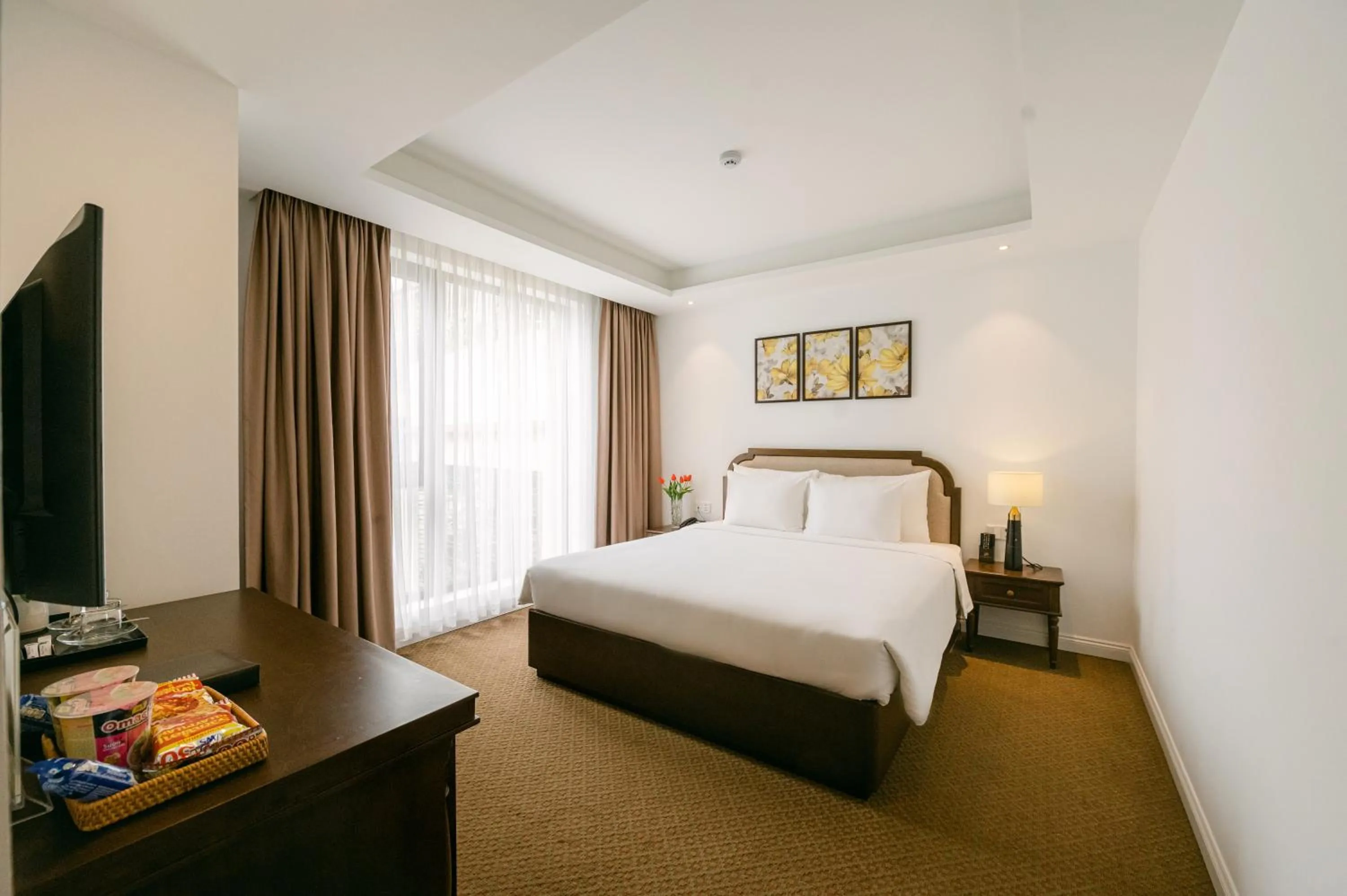 Bed in Marigold Hotel Hanoi