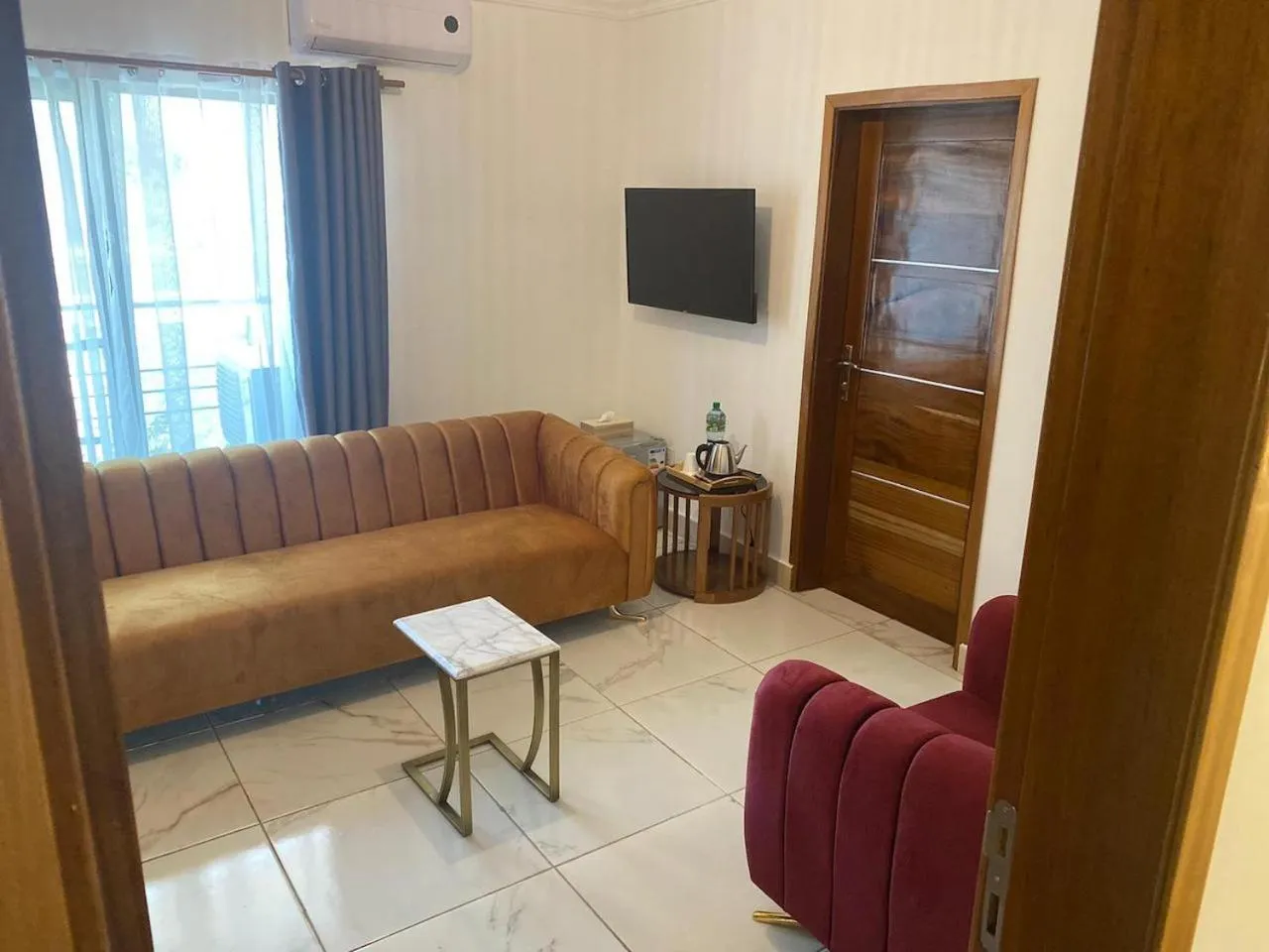 Living room in Hotel Residence La Corniche