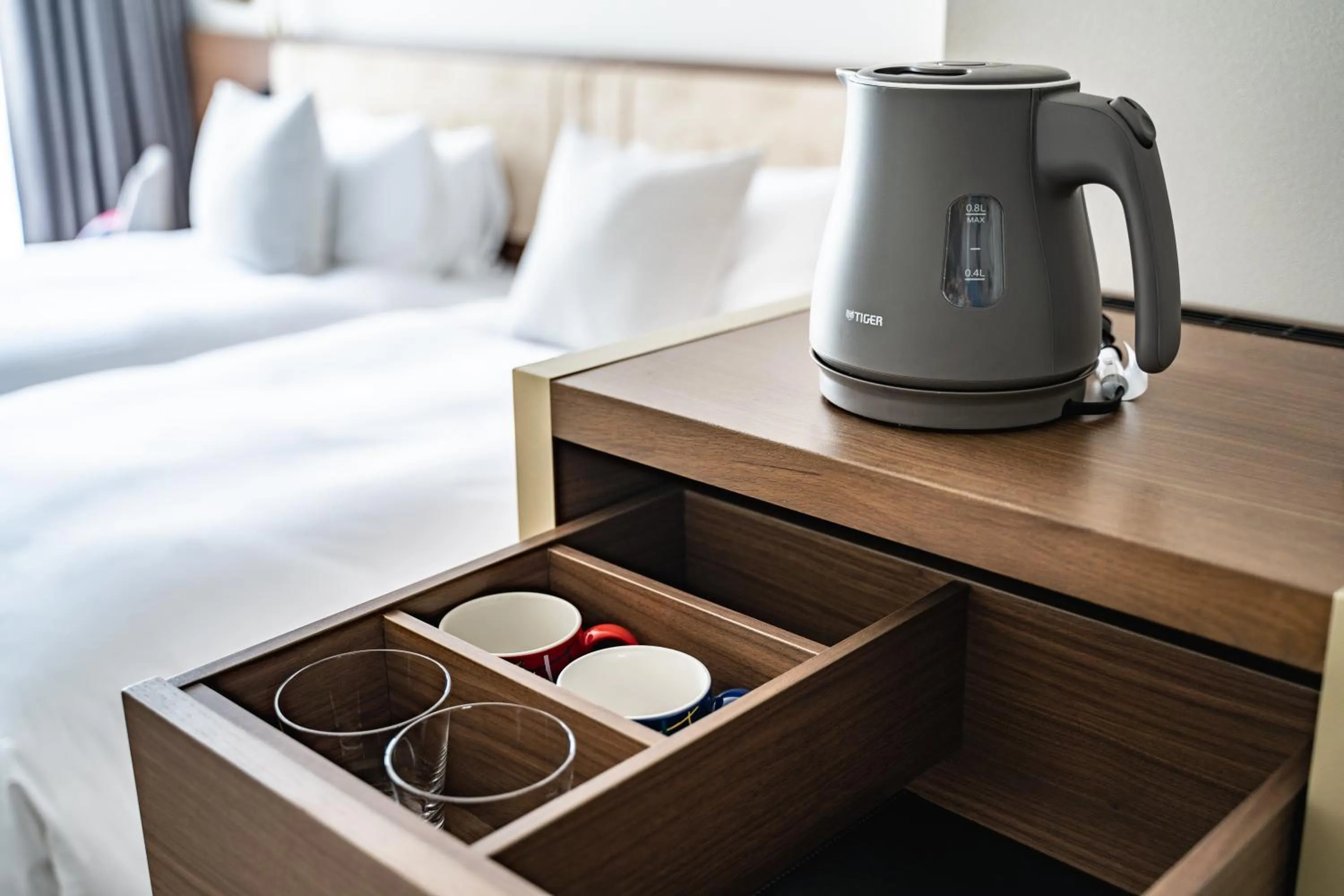 Photo of the whole room, Bed in The Royal Park Canvas - Kyoto Nijo