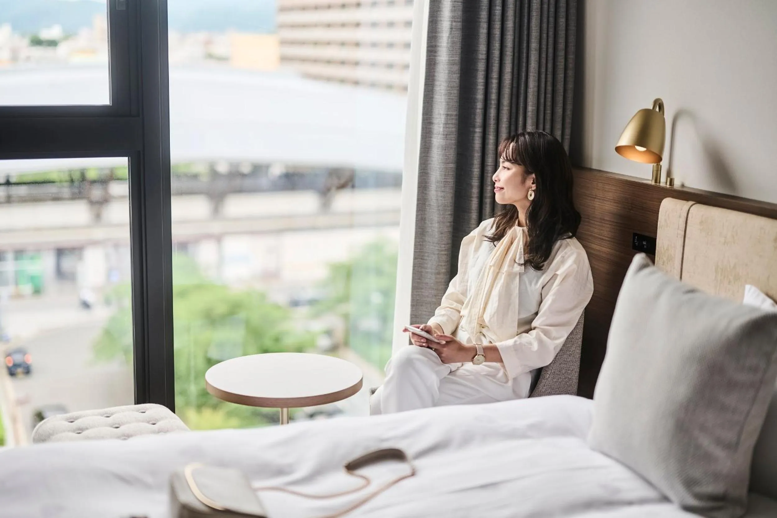 People, Bed in The Royal Park Canvas - Kyoto Nijo