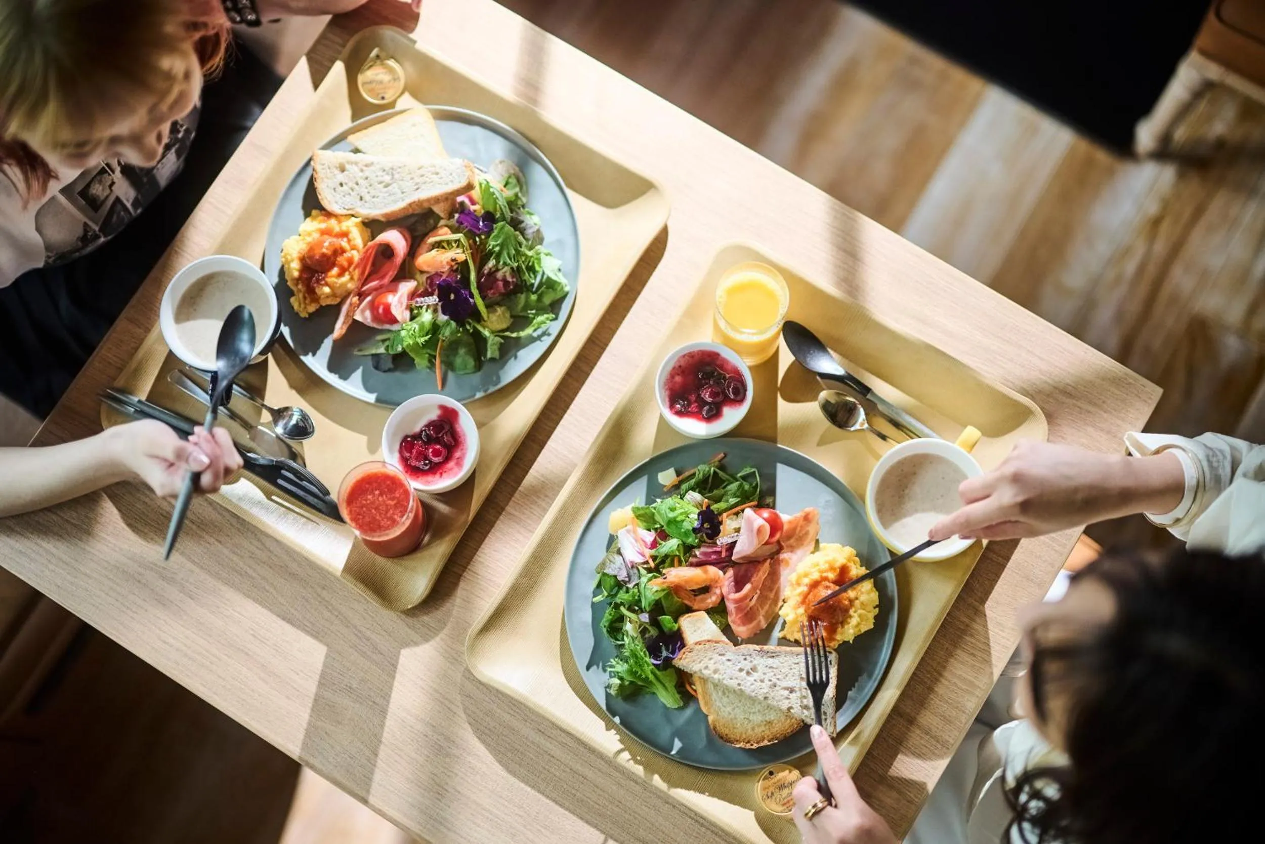 Breakfast in The Royal Park Canvas - Kyoto Nijo