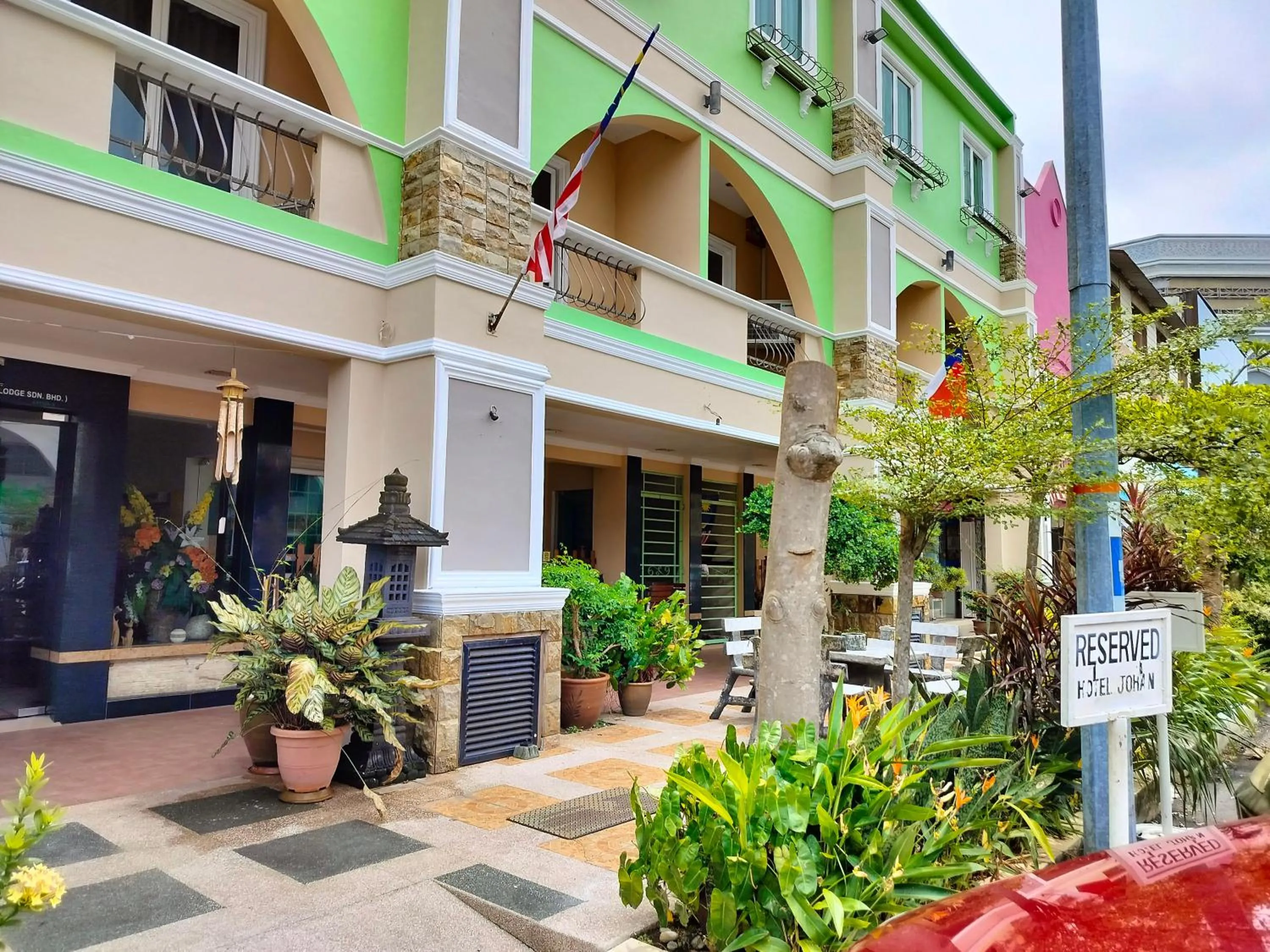 Property building in Hotel Johan