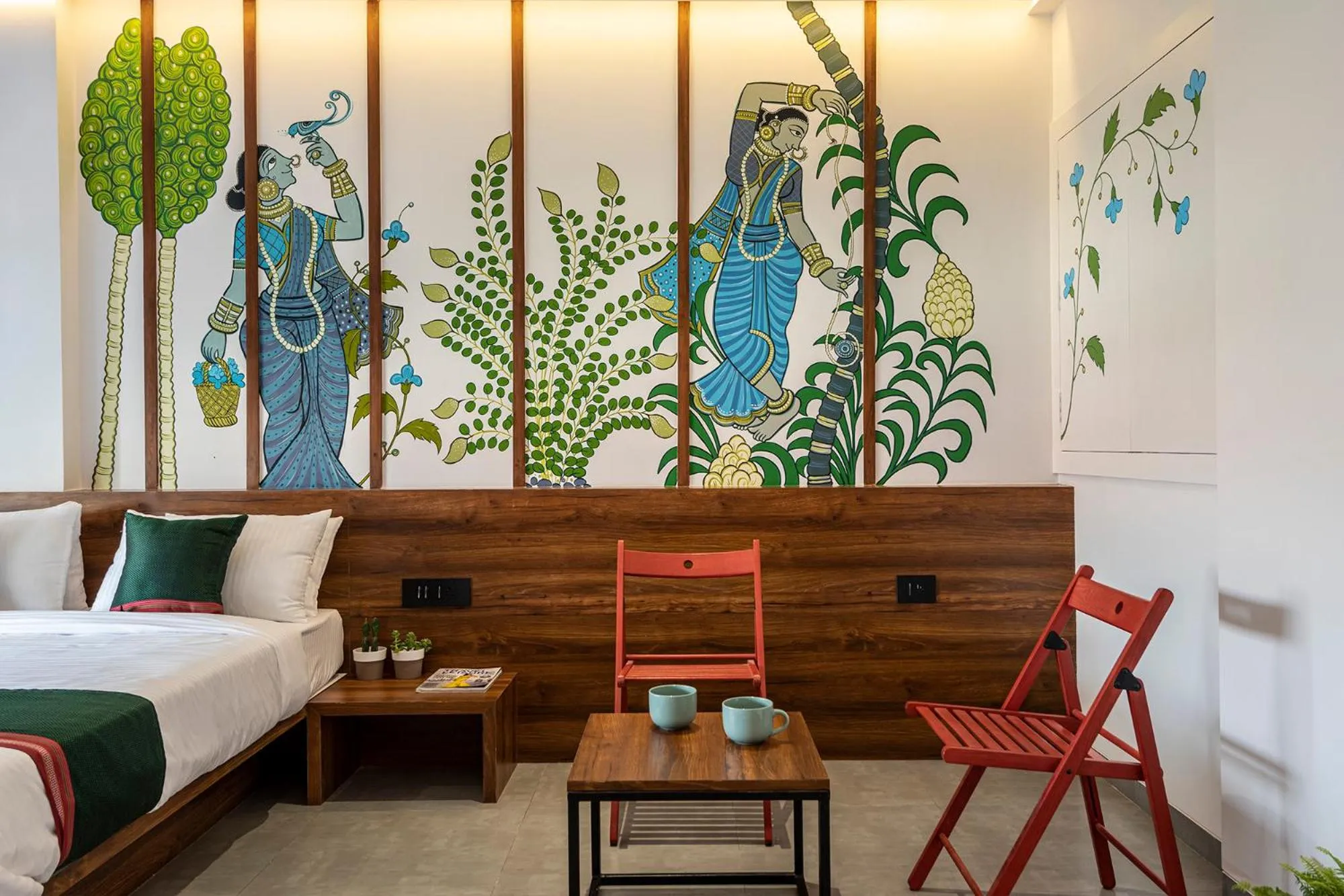 Bedroom, Bed in The Cult Stay