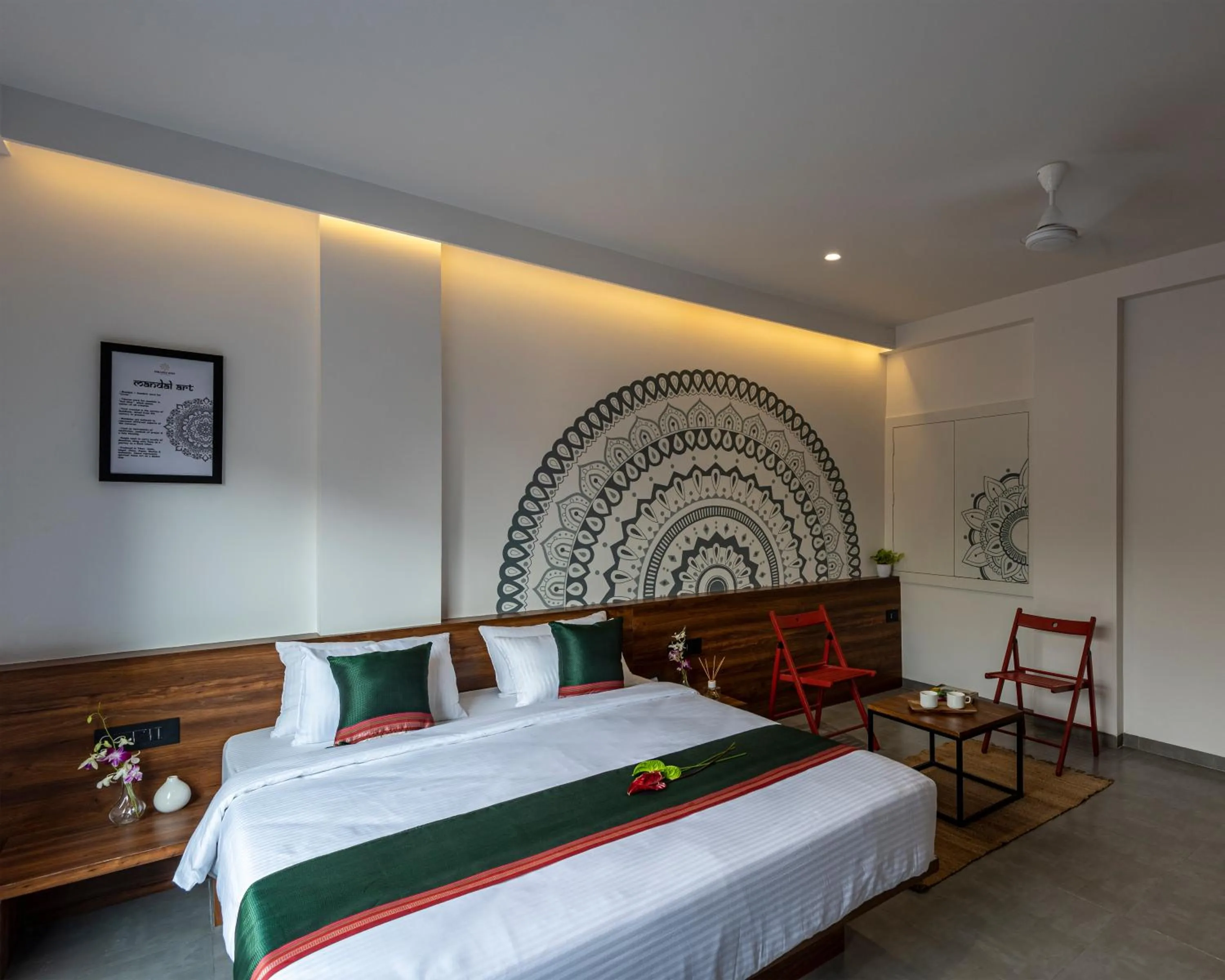 Bedroom, Bed in The Cult Stay