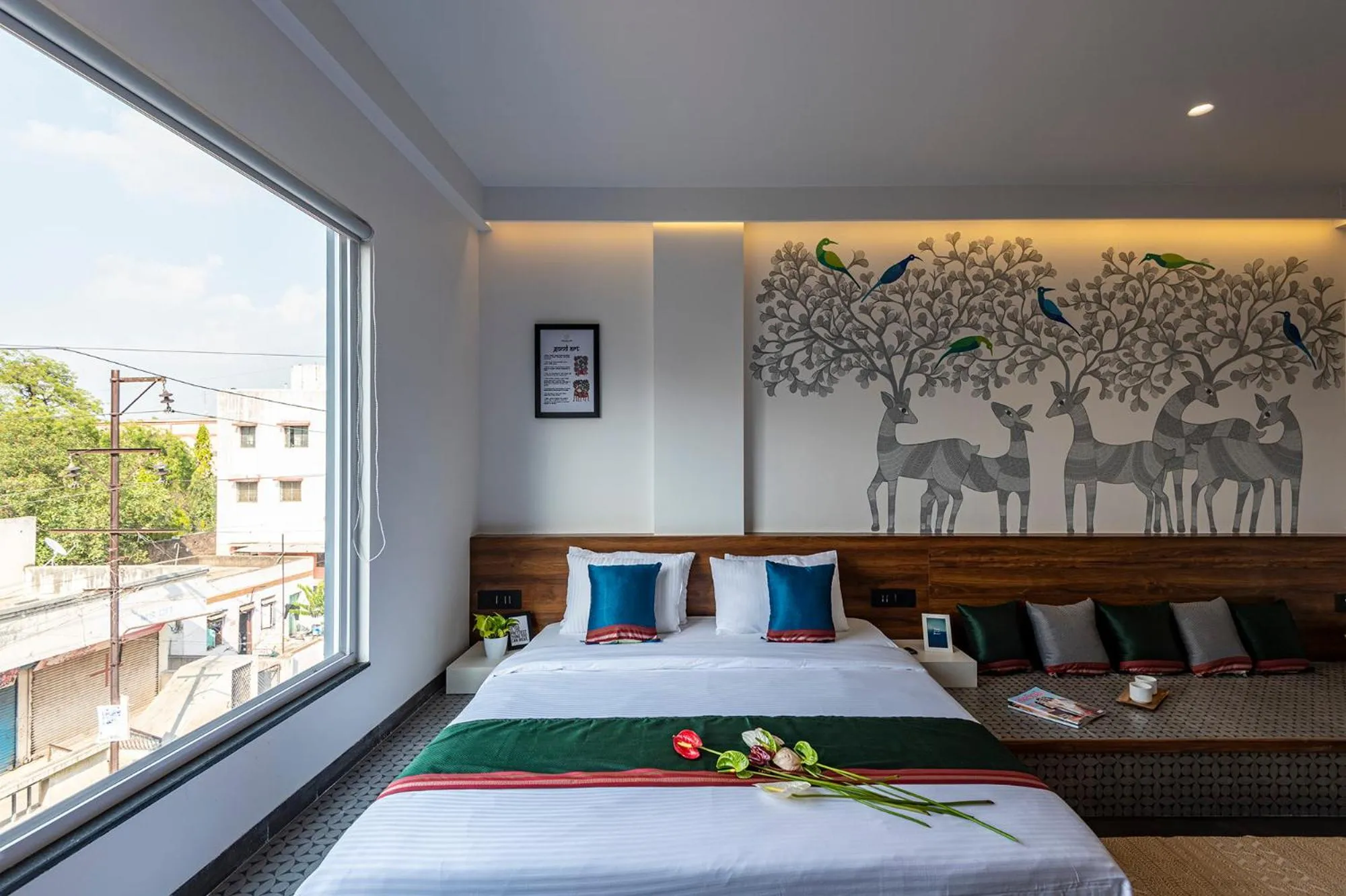 Bed in The Cult Stay