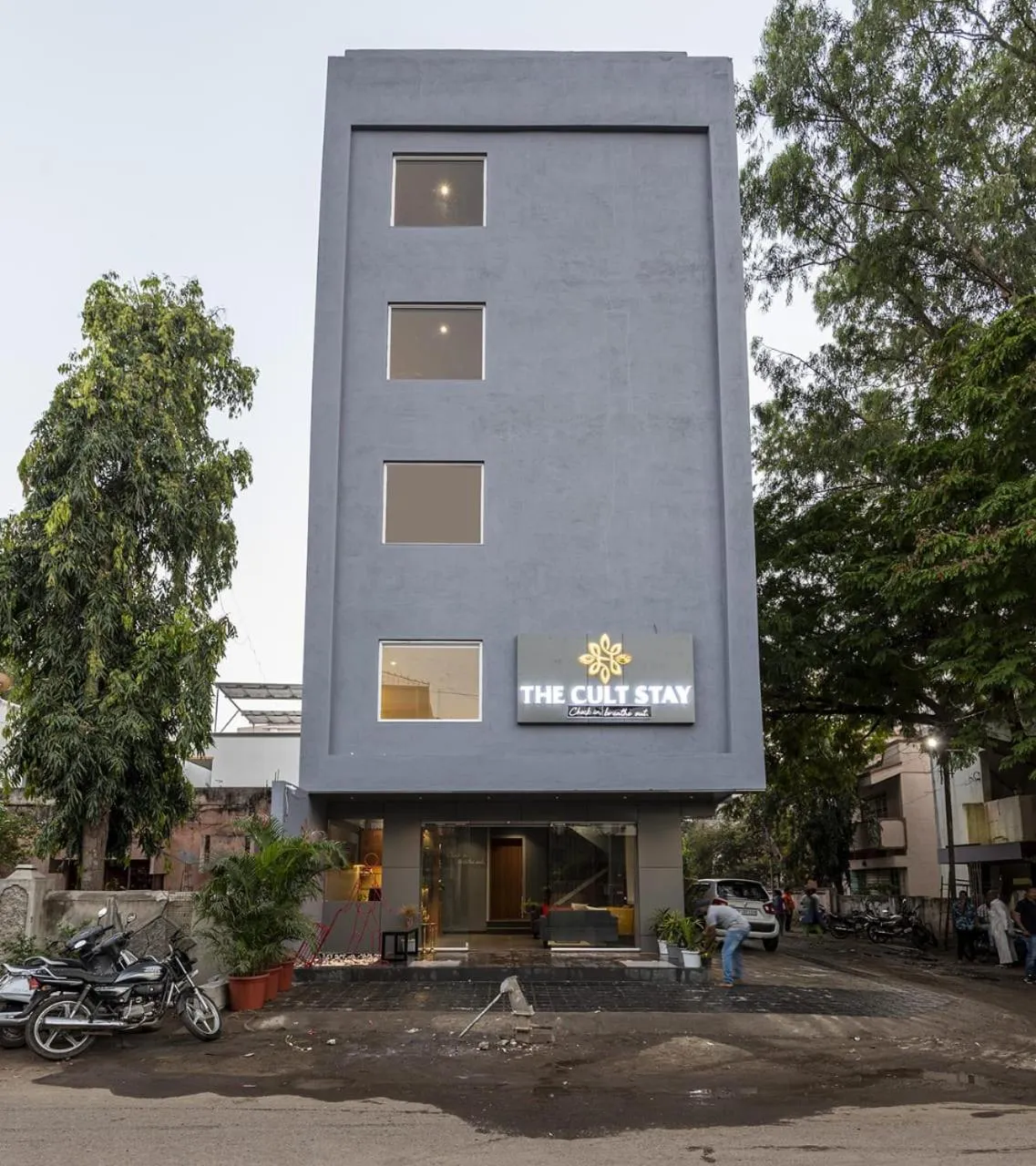 Property building in The Cult Stay