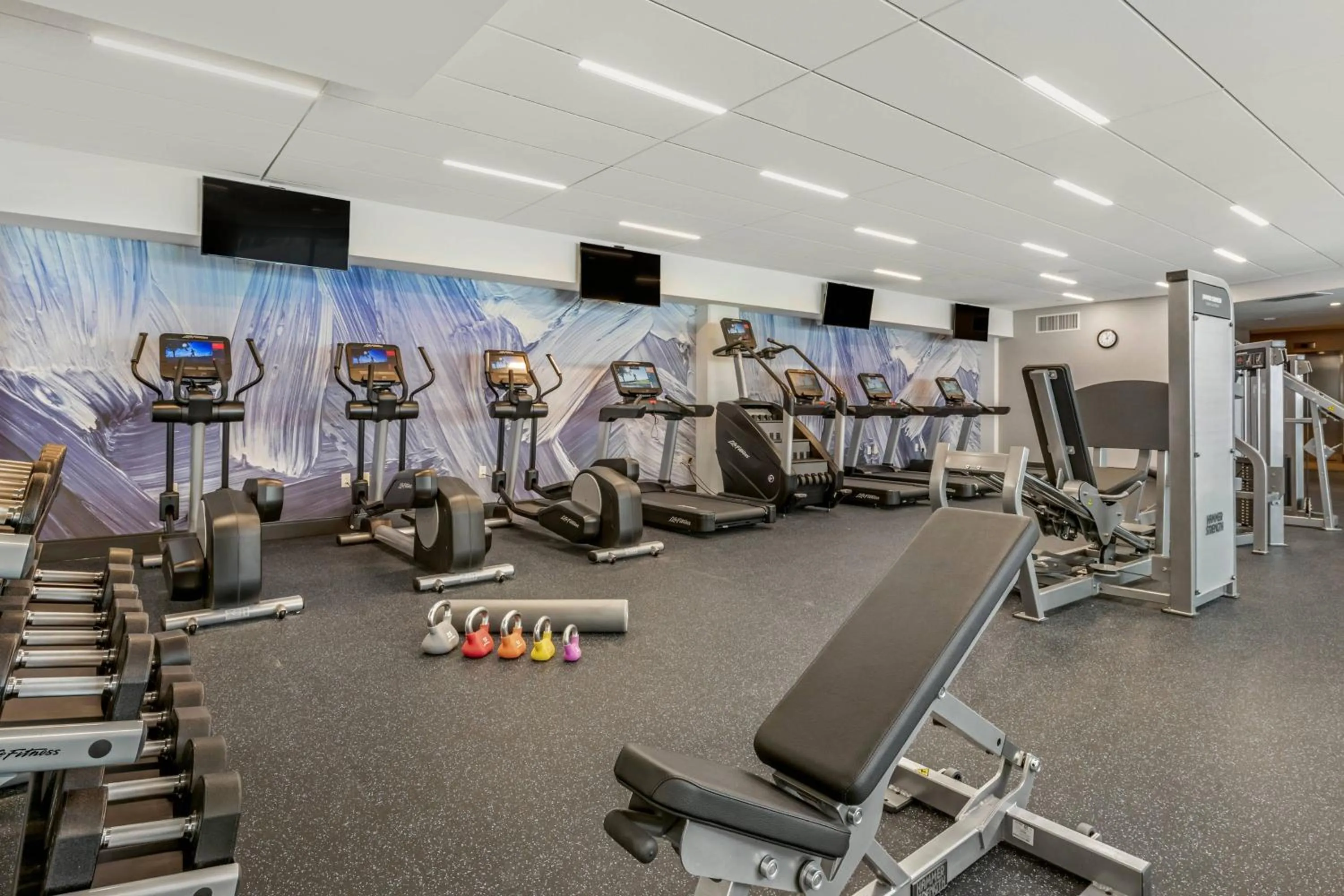 Fitness centre/facilities in Courtyard by Marriott Fort Lauderdale Downtown