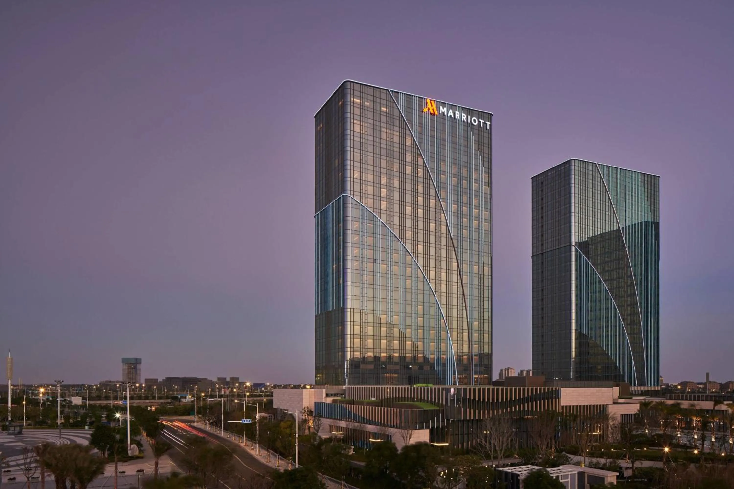 Property building in Fuzhou Marriott Hotel Riverside