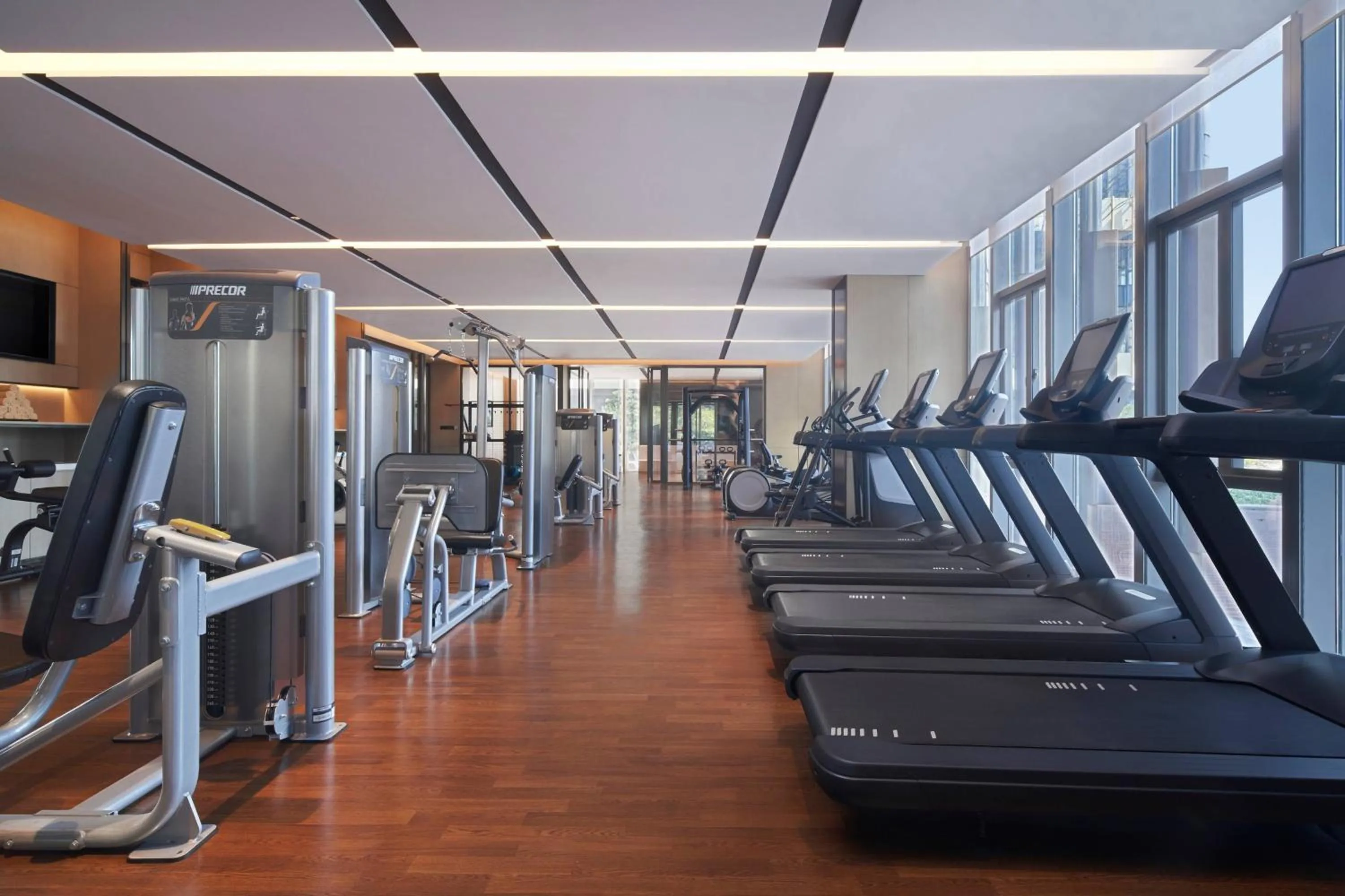 Fitness centre/facilities in Fuzhou Marriott Hotel Riverside