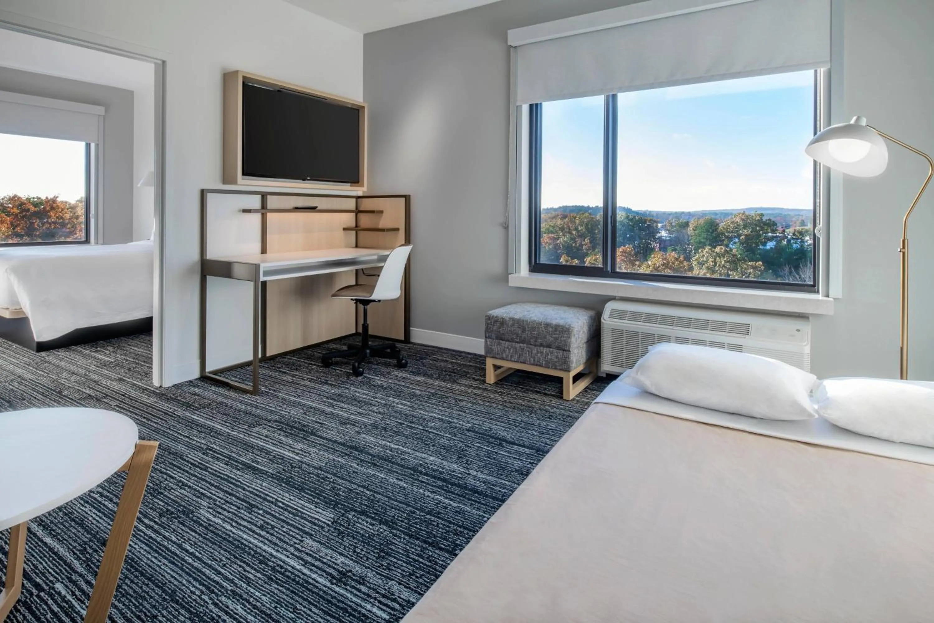 Bedroom, Bed in TownePlace Suites By Marriott Wrentham Plainville