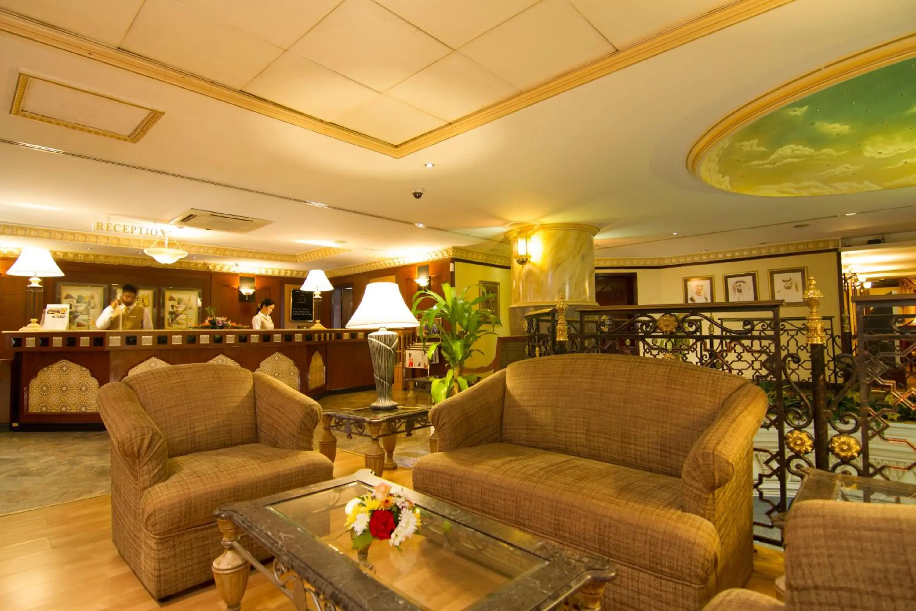 Lobby or reception in Landmark Plaza Hotel Lobby or reception in Landmark Plaza Hotel