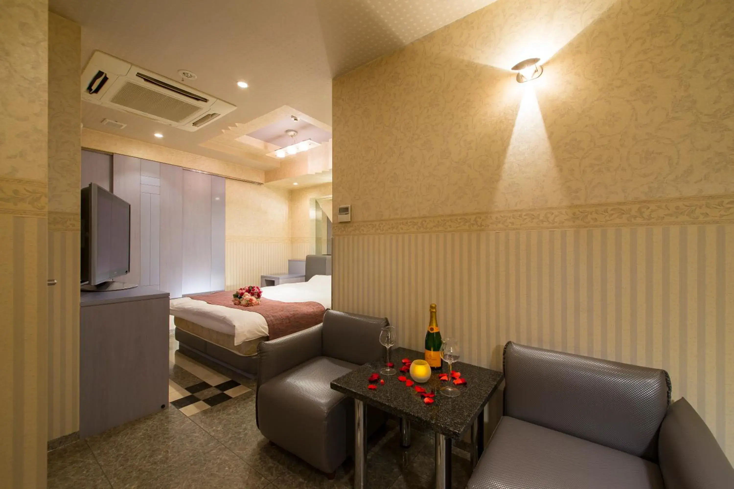 Photo of the whole room, Bed in HOTEL THE i Adult only Photo of the whole room, Bed in HOTEL THE i Adult only