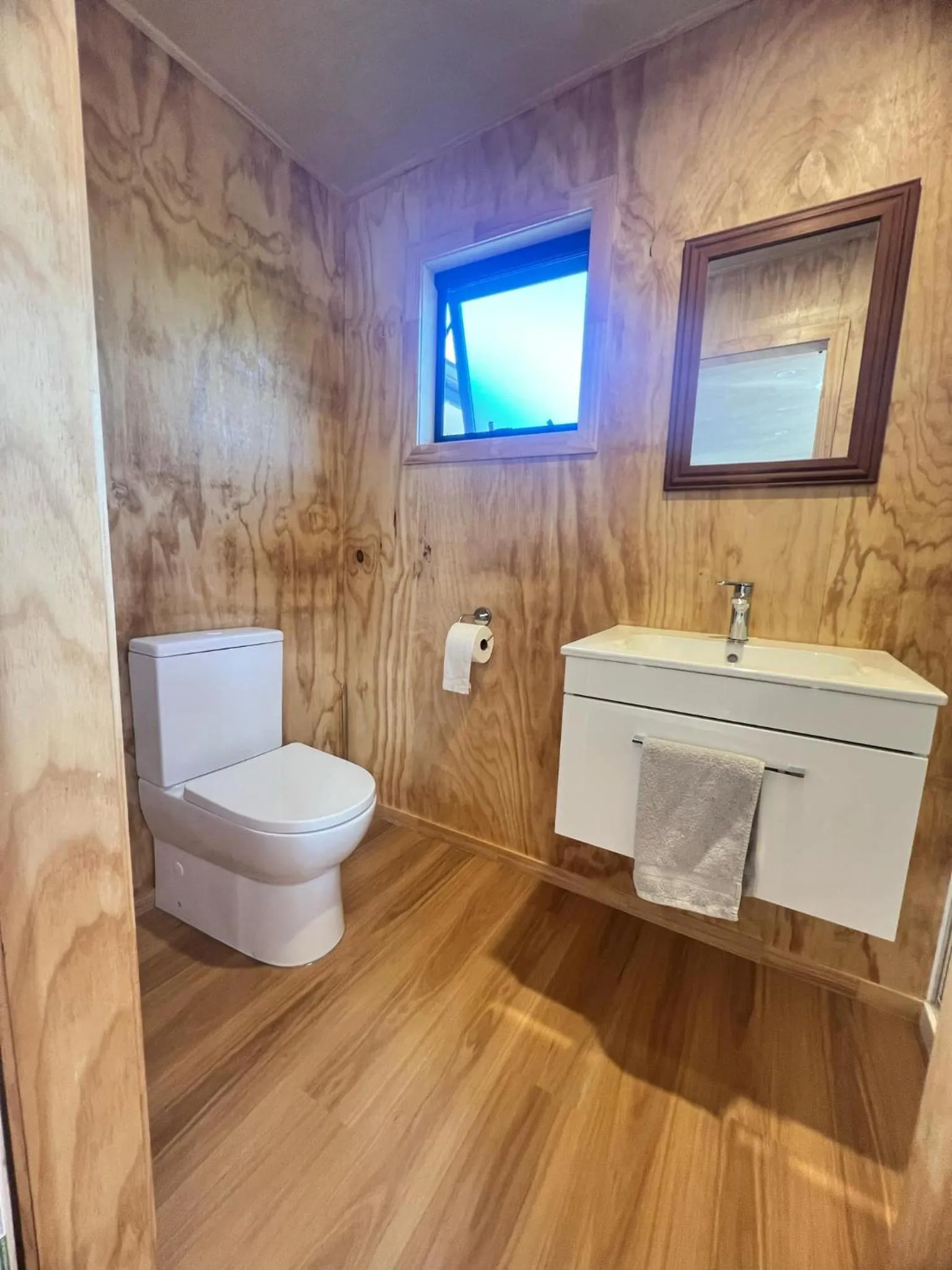 Toilet in Mangawhai studio