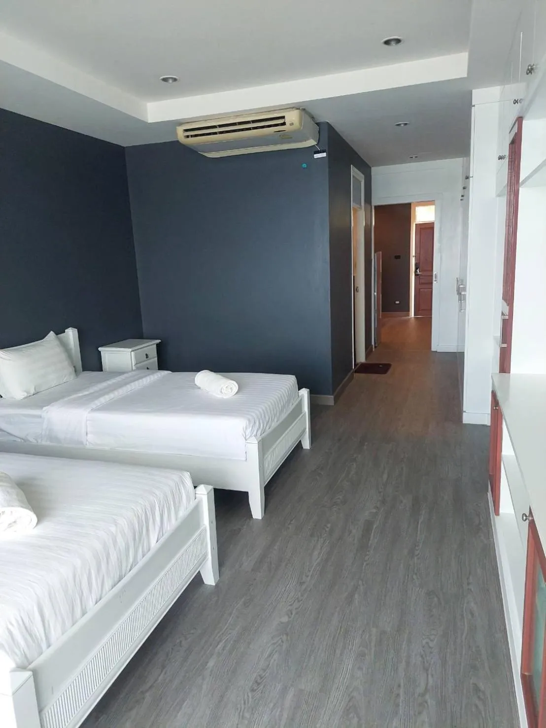 Bed in โรงแรม ชาโตว์วิสต้า